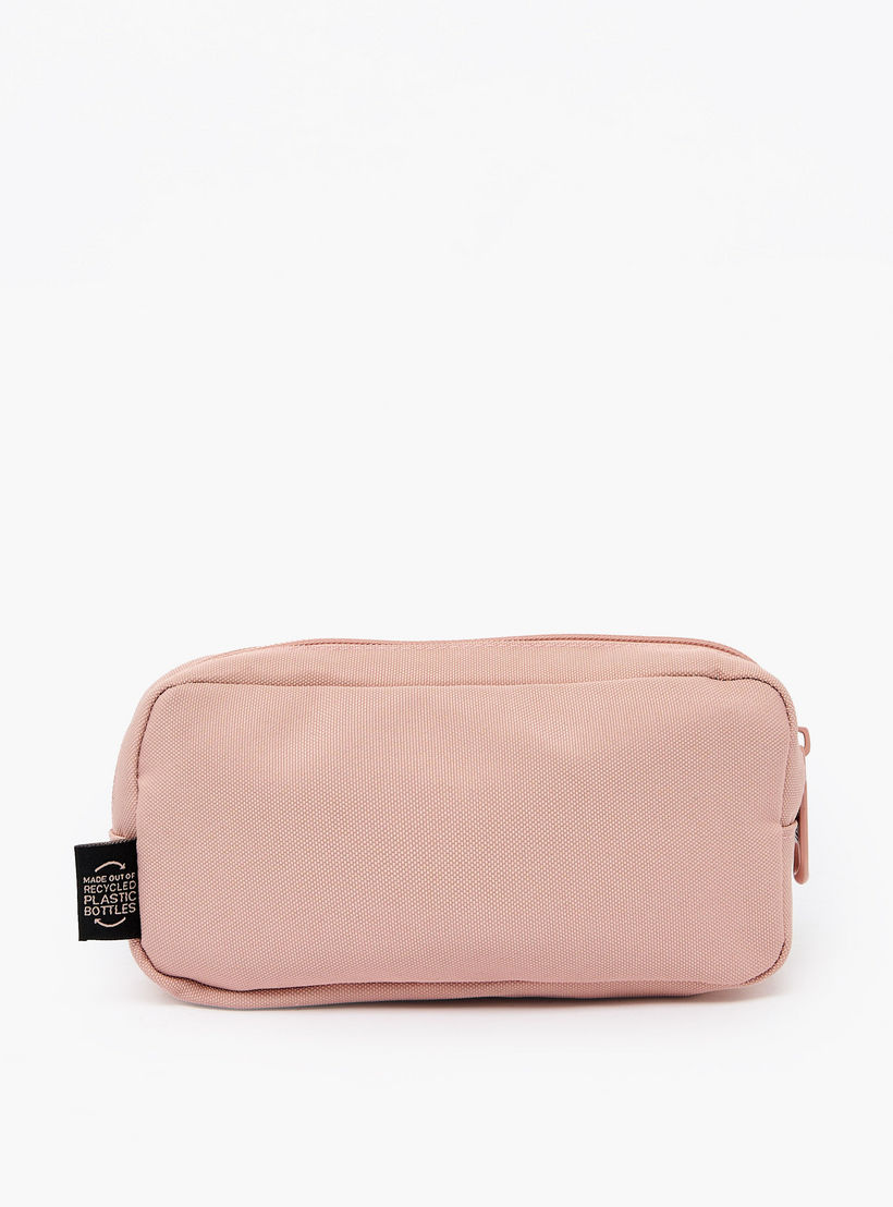 مقلمة سادة بسحاب إغلاق آمن من مست تيم-school-stationery-pencilcases-image-5