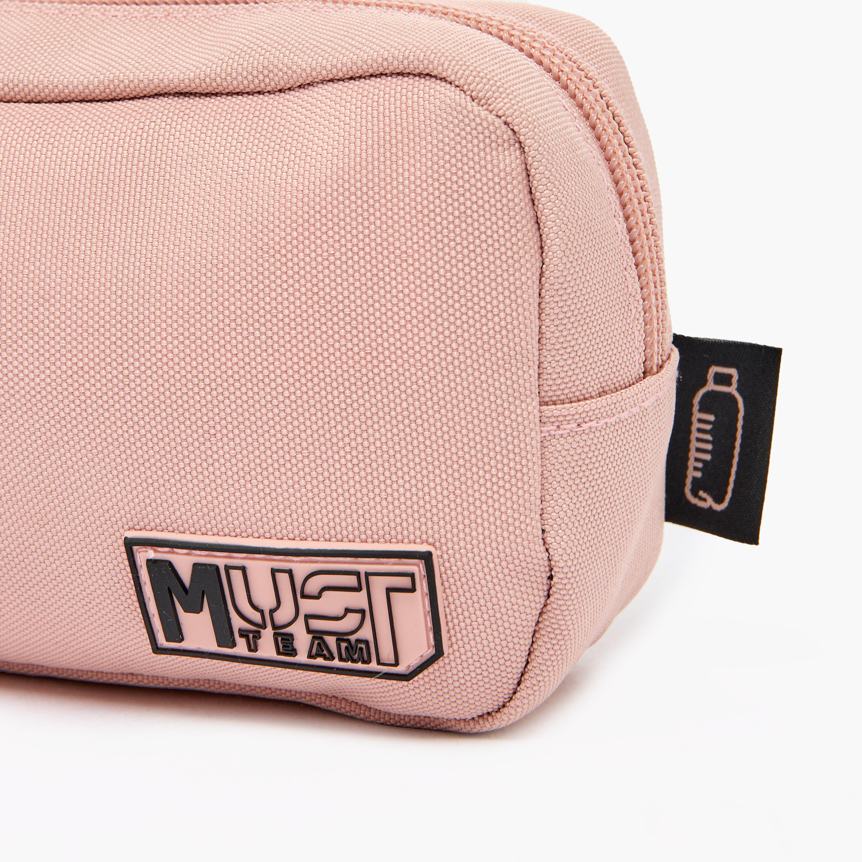 مقلمة سادة بسحاب إغلاق آمن من مست تيم-school-stationery-pencilcases-image-7