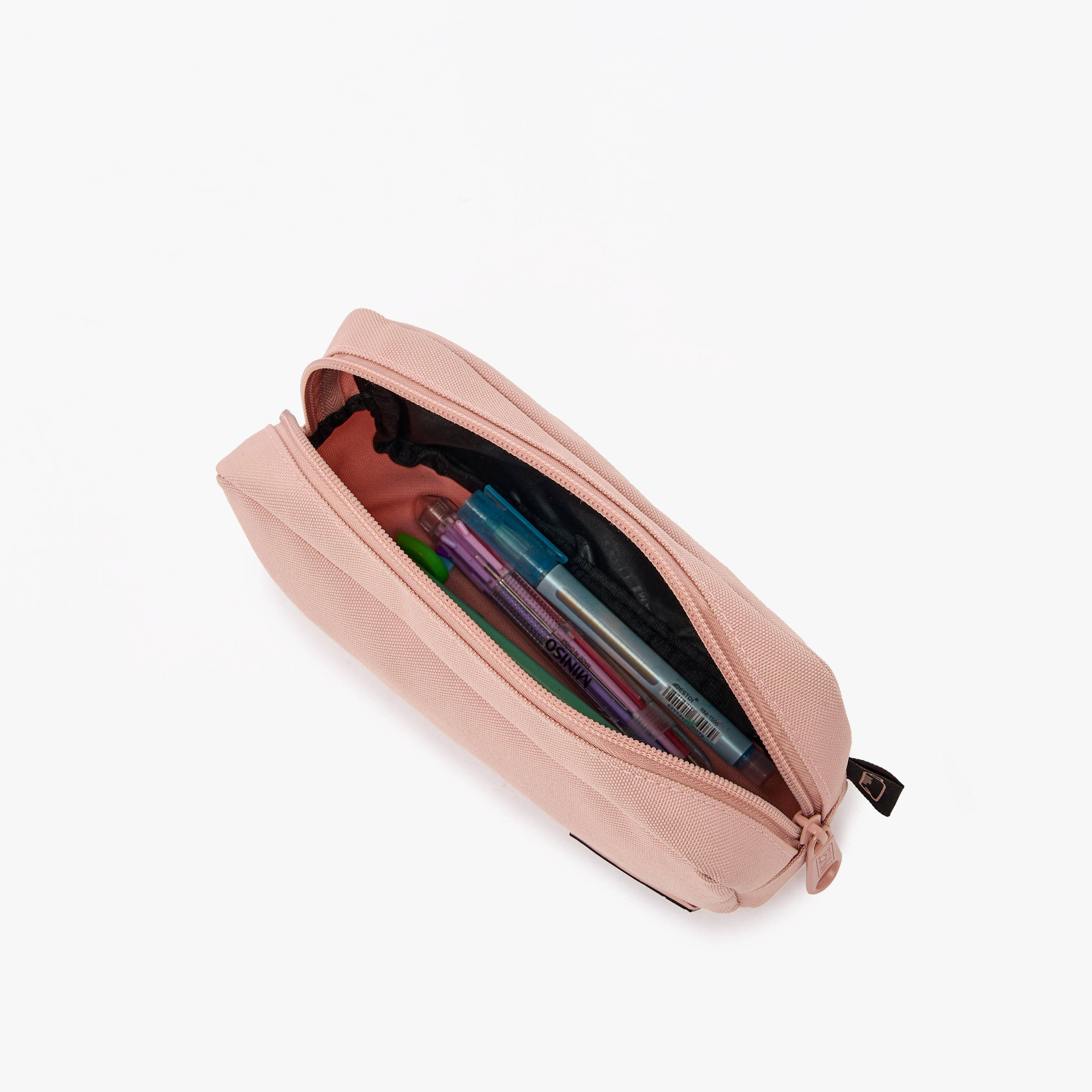 مقلمة سادة بسحاب إغلاق آمن من مست تيم-school-stationery-pencilcases-image-8