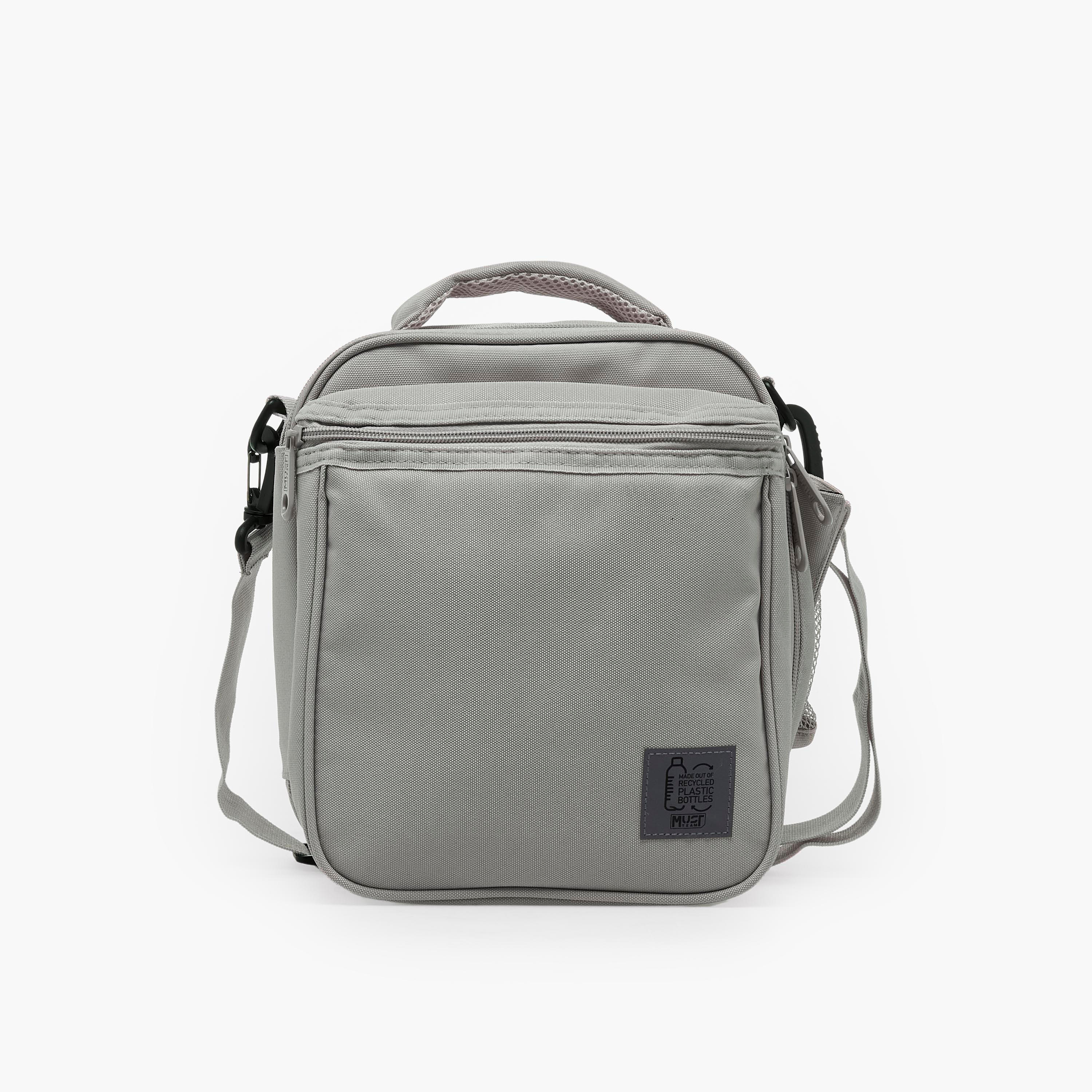 MustTeam Solid Lunch Bag for Boys 8-13 Years with Detachable Strap-school-lunchessentials-lunchbags-image-1