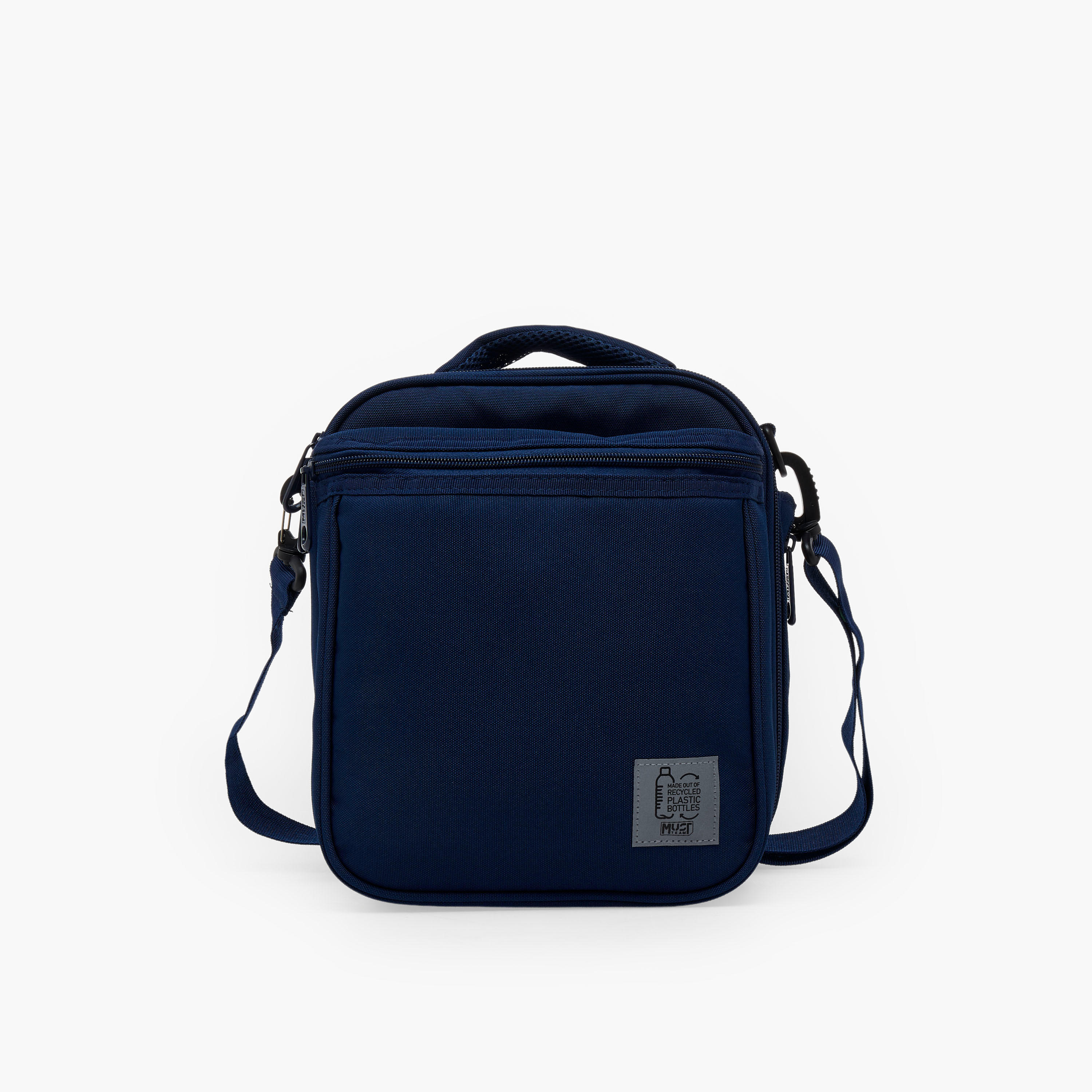 شنطة غداء سادة بحزام قابل للفصل للأولاد من 8 - 13 سنة من ماست تيم-school-lunchessentials-lunchbags-image-1