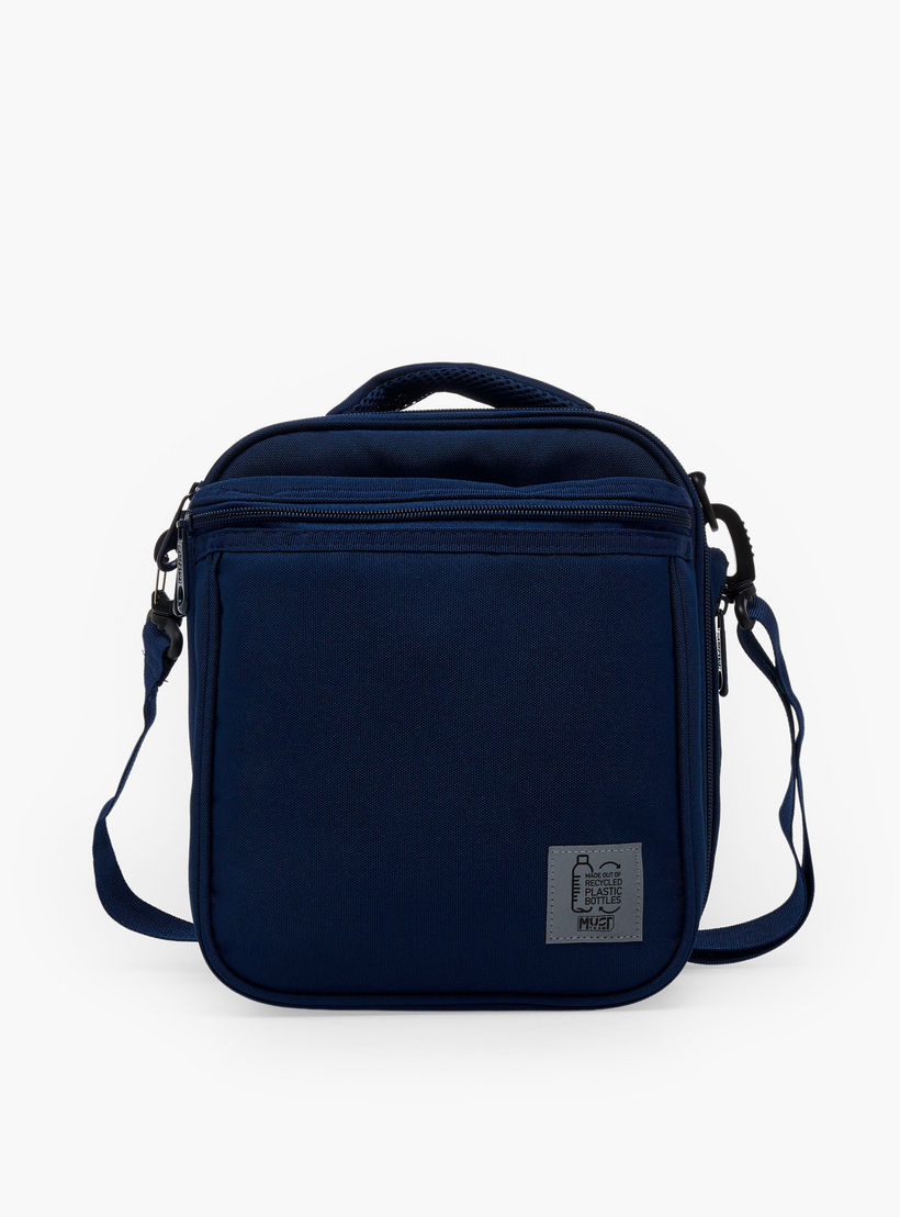 شنطة غداء سادة بحزام قابل للفصل للأولاد من 8 - 13 سنة من ماست تيم-school-lunchessentials-lunchbags-image-1