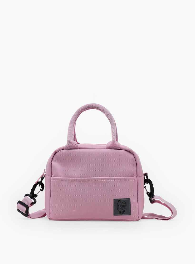 MustTeam Solid Lunch Bag for Girls 8-13 Years with Detachable Strap-school-lunchessentials-lunchbags-image-1
