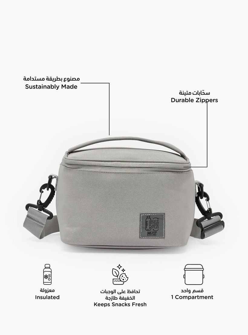 MustTeam Solid Lunch Bag for Boys 8-13 Years with Detachable Strap-school-lunchessentials-lunchbags-image-2