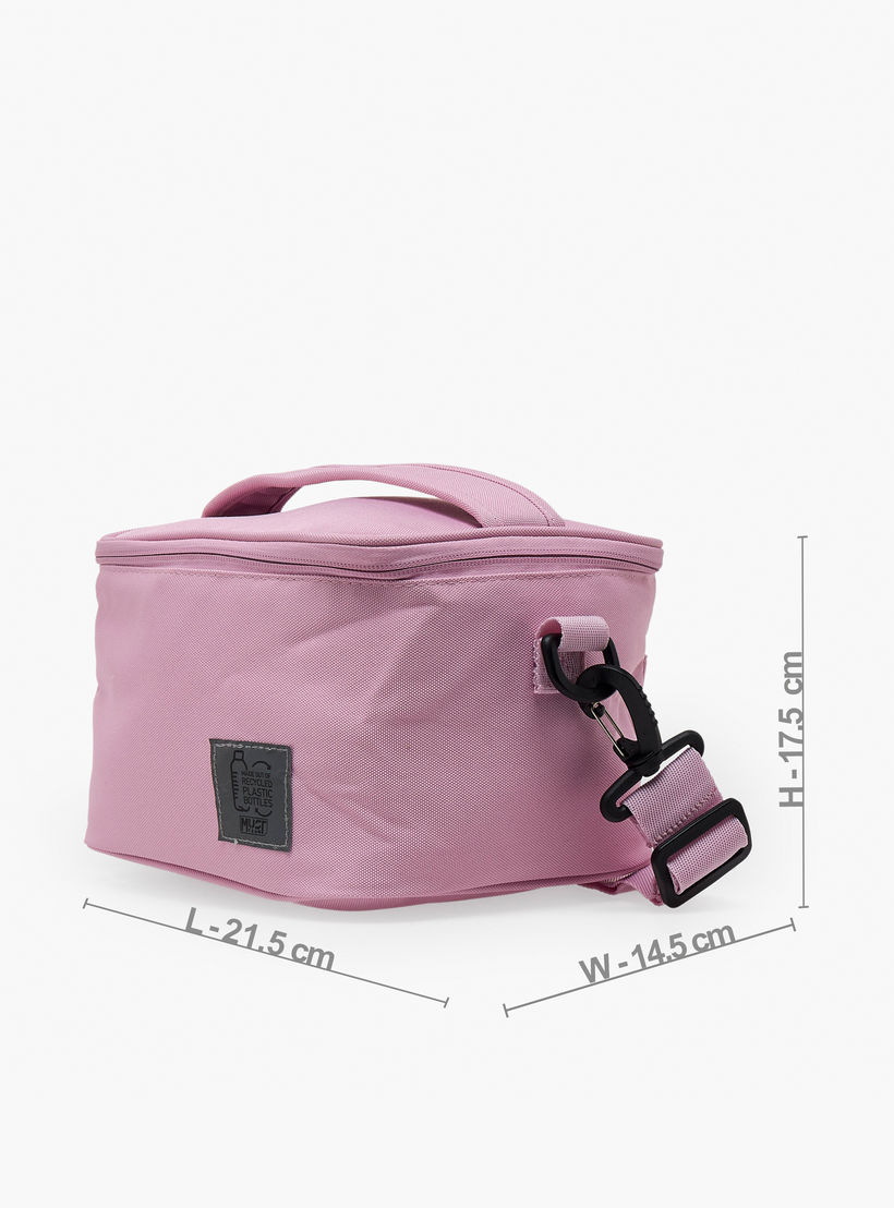 شنطة غداء سادة بحزام قابل للفصل للبنات بعمر 8-13 سنة من ماست تيم-school-lunchessentials-lunchbags-image-6