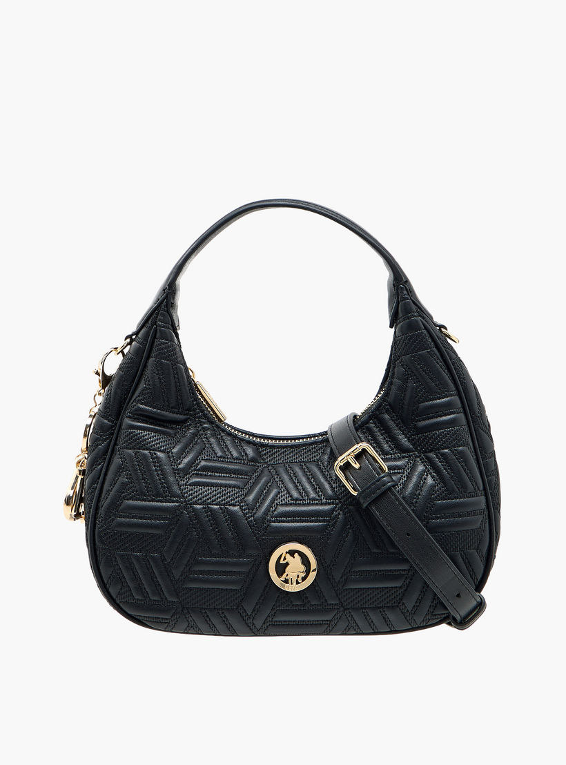 شنطة كتف مبطنة بحزام قابل للفصل من يو إس بولو أسن-women-bagsandwallets-handbags-image-1