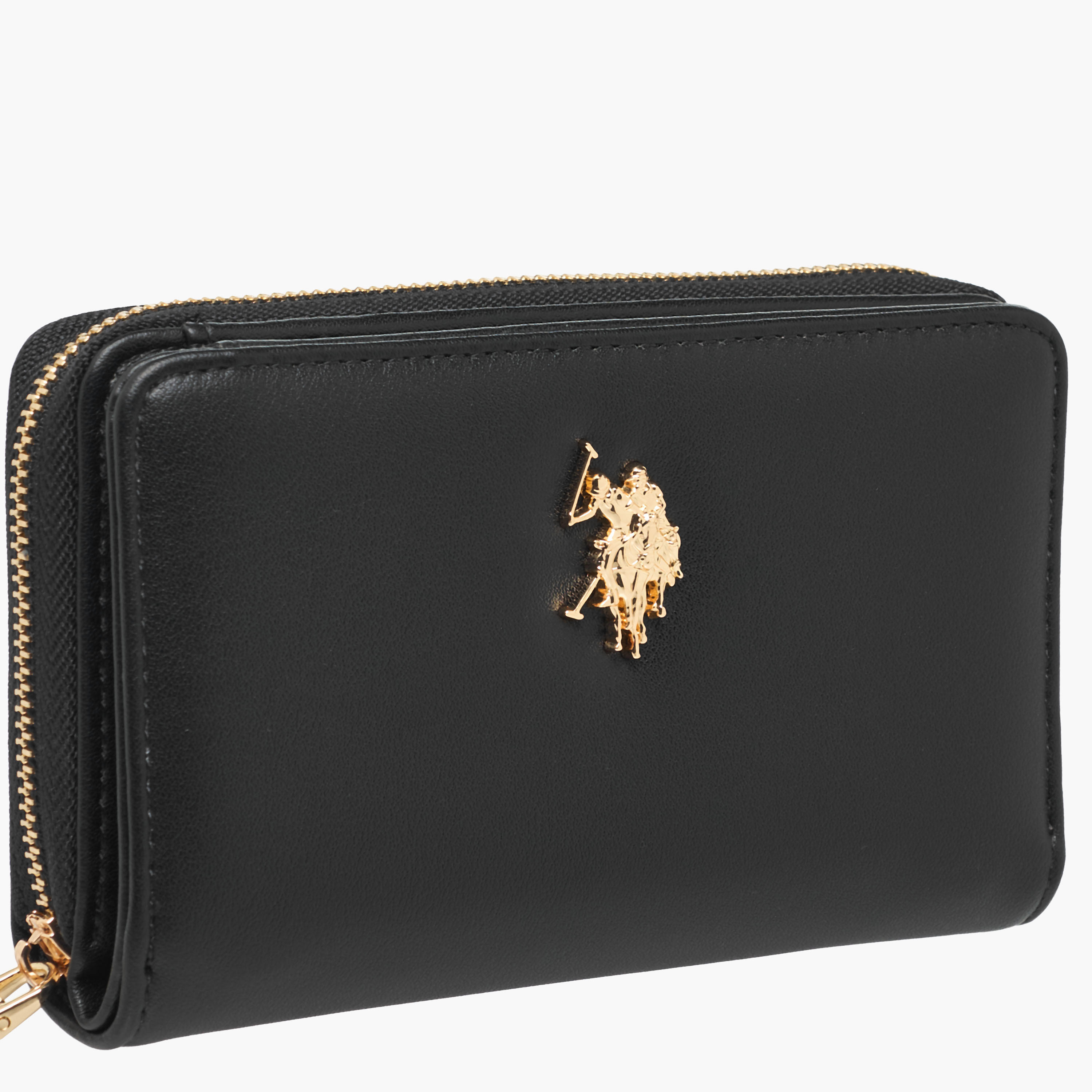 US POLO ASSN. Solid Zip-Around Wallet-women-bagsandwallets-wallets-image-3