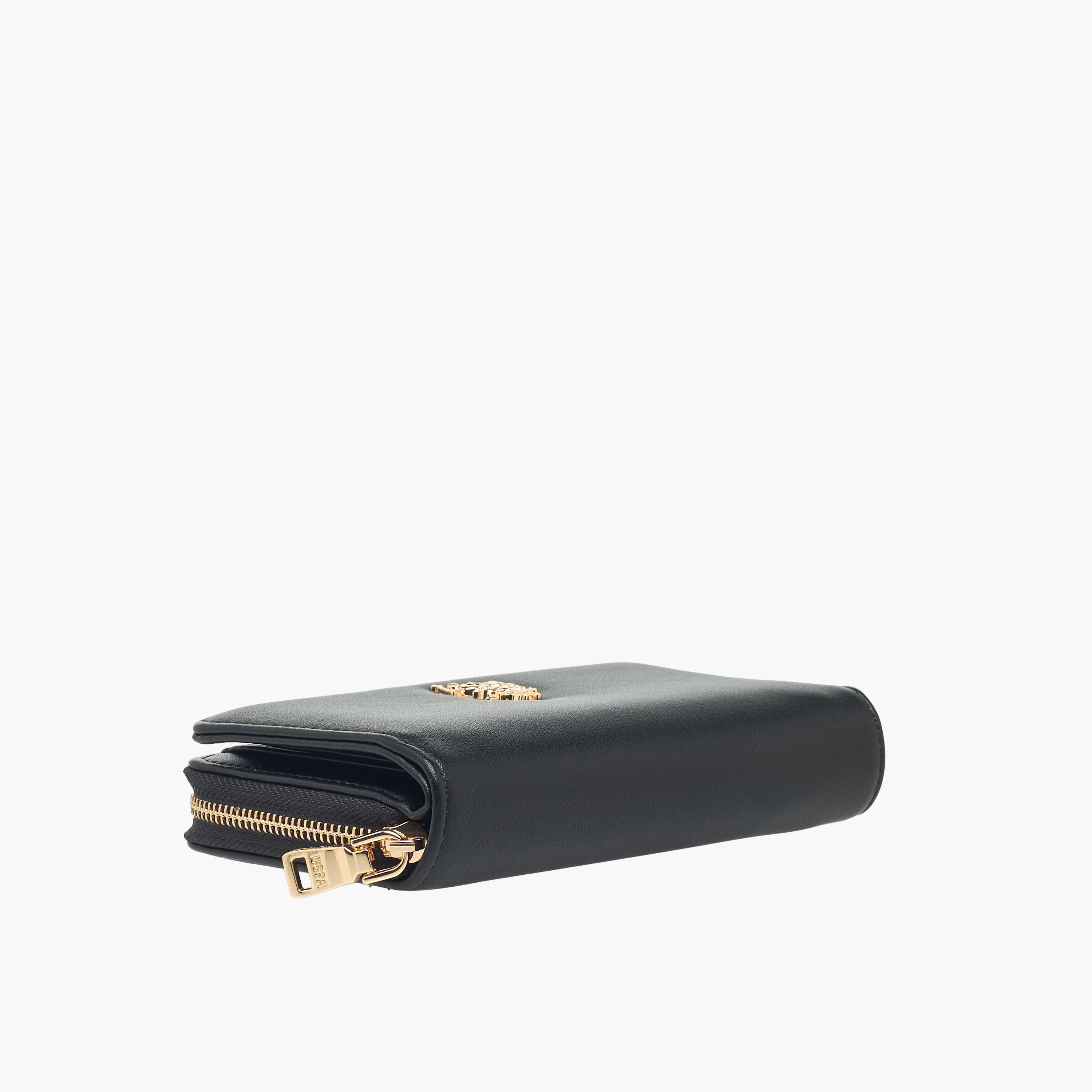 US POLO ASSN. Solid Zip-Around Wallet-women-bagsandwallets-wallets-image-4