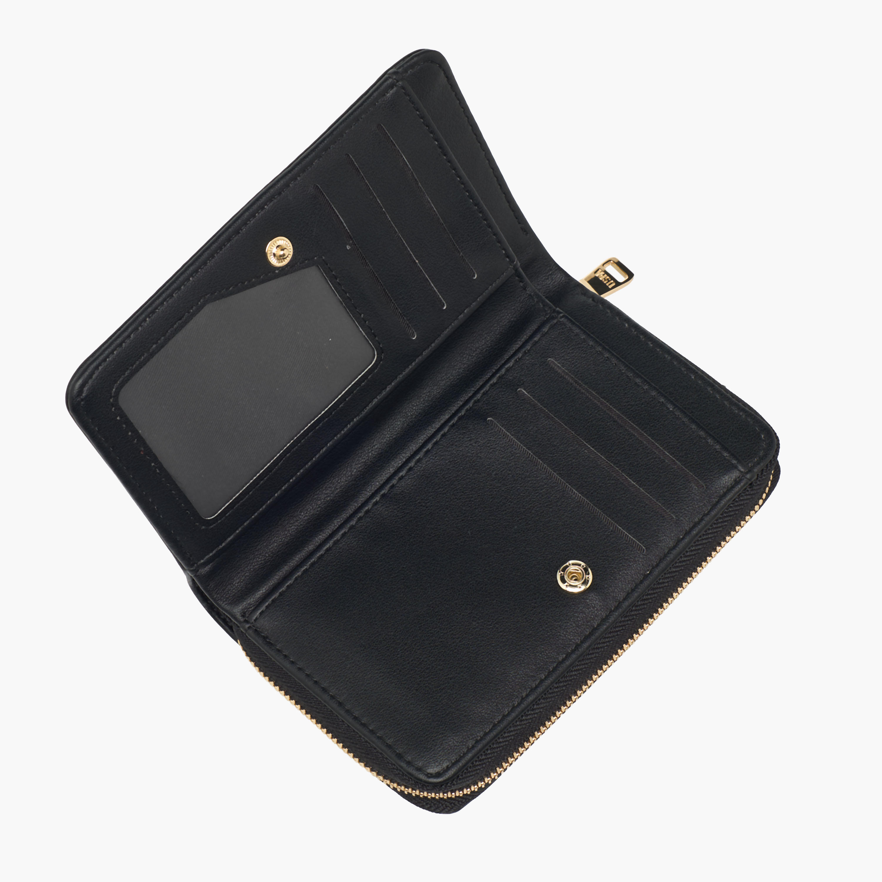 US POLO ASSN. Solid Zip-Around Wallet-women-bagsandwallets-wallets-image-5