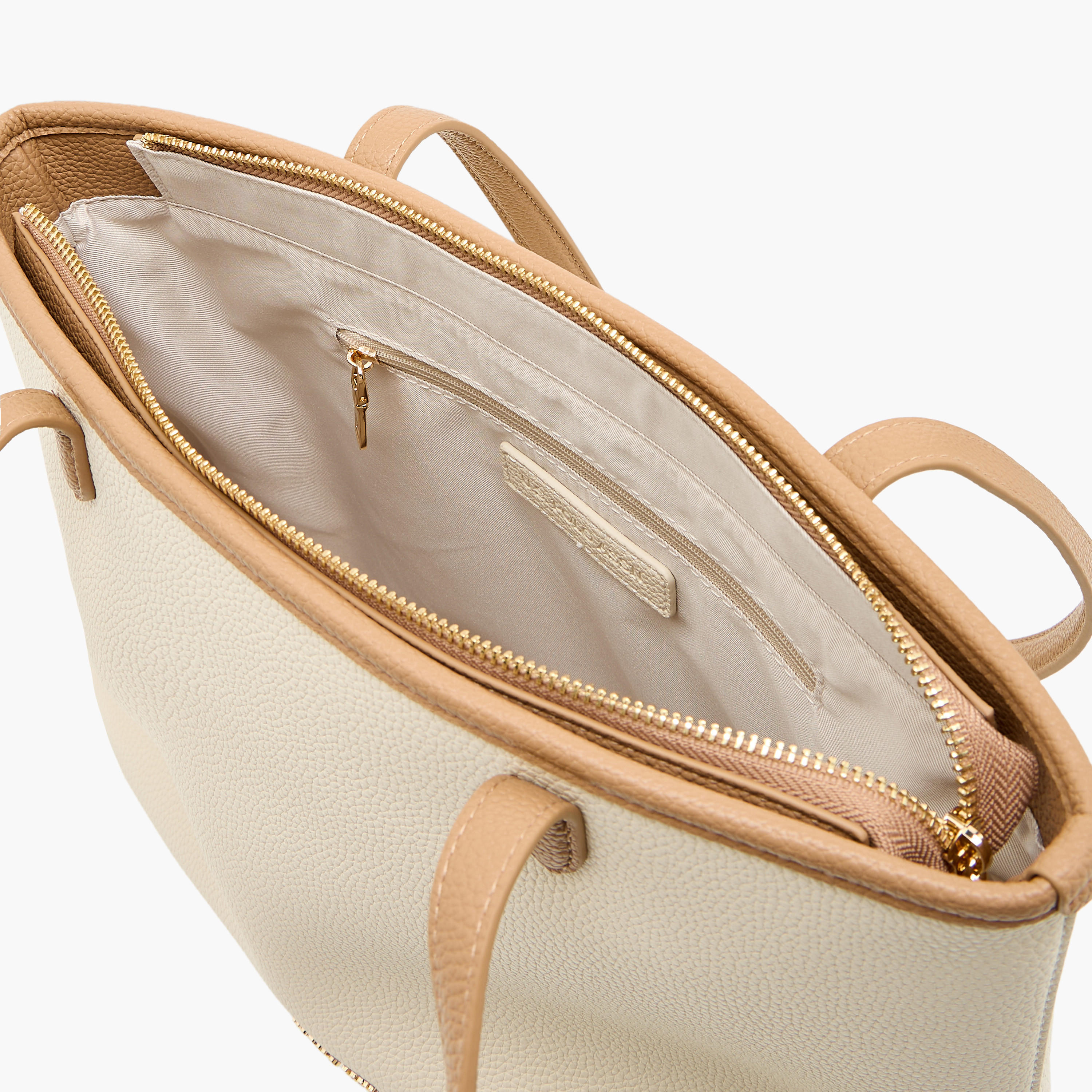 US POLO ASSN. Textured Tote Bag with Coin Pouch-women-bagsandwallets-handbags-image-8
