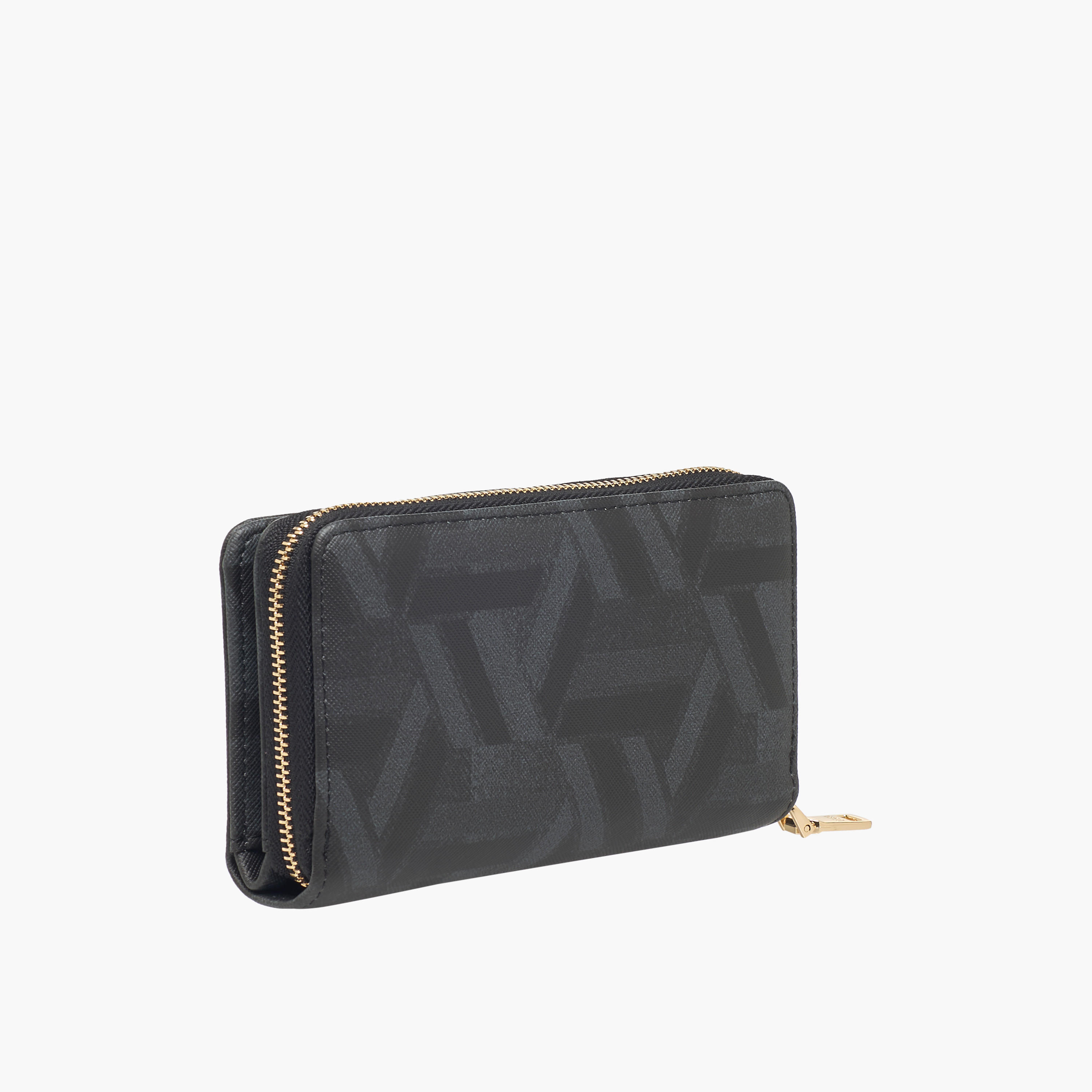 محفظة بطبعات هندسية وسحاب إغلاق من يو أس بولو أسن-women-bagsandwallets-wallets-image-2