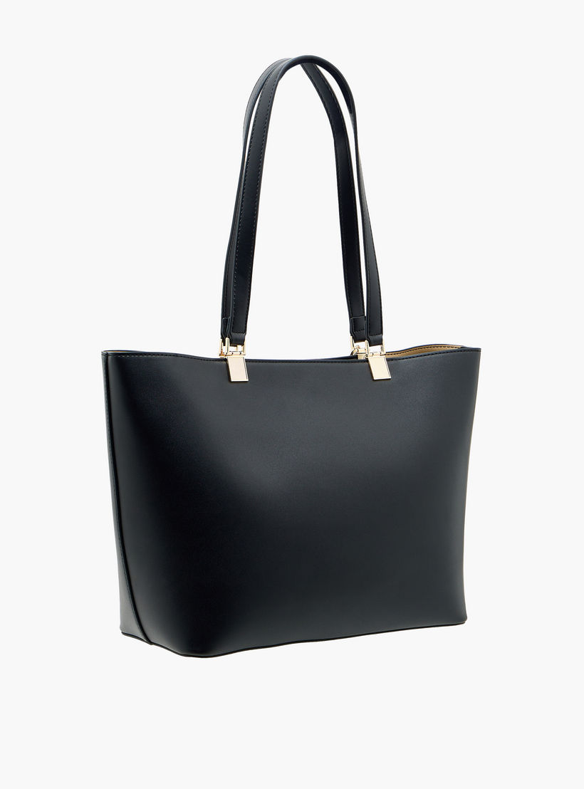US POLO ASSN. Charm Detail Tote Bag with Detachable Strap-women-bagsandwallets-handbags-image-4