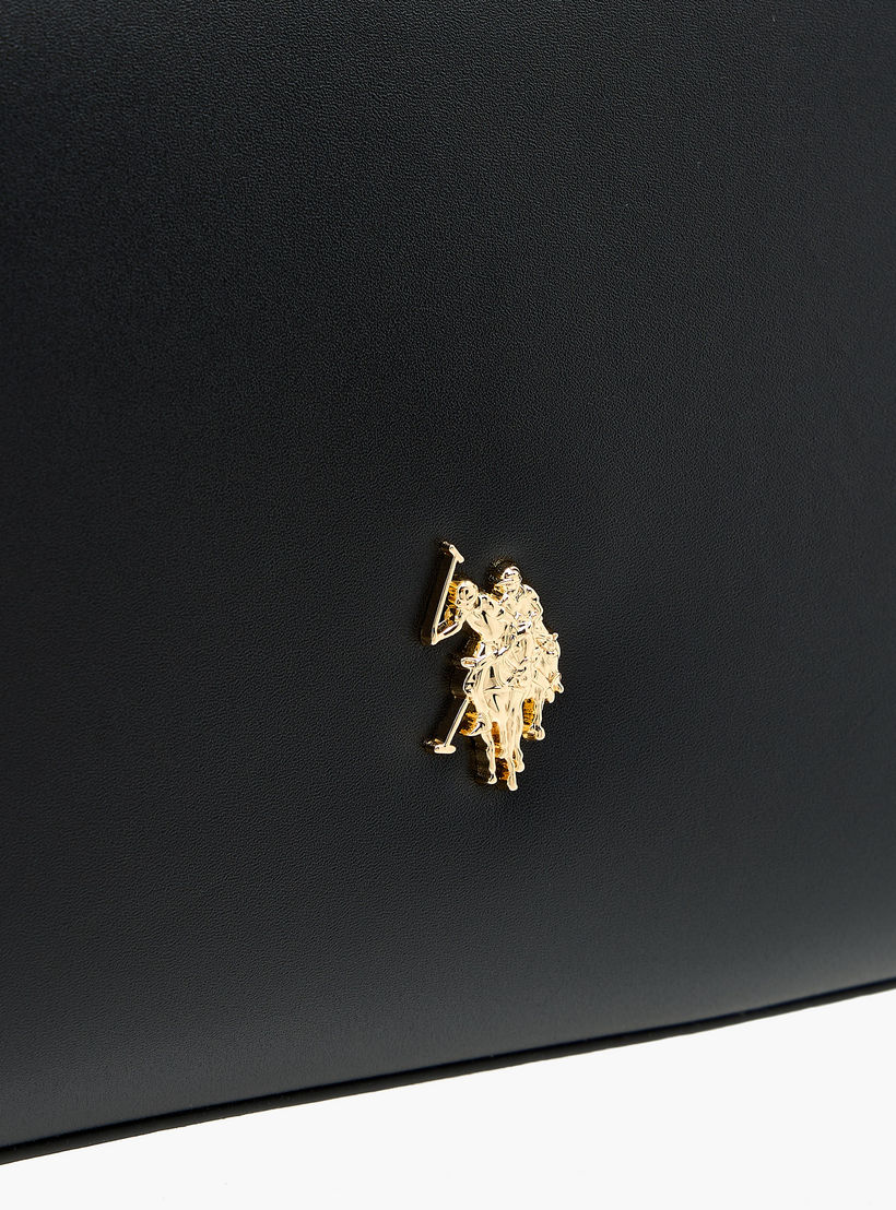 US POLO ASSN. Charm Detail Tote Bag with Detachable Strap-women-bagsandwallets-handbags-image-6