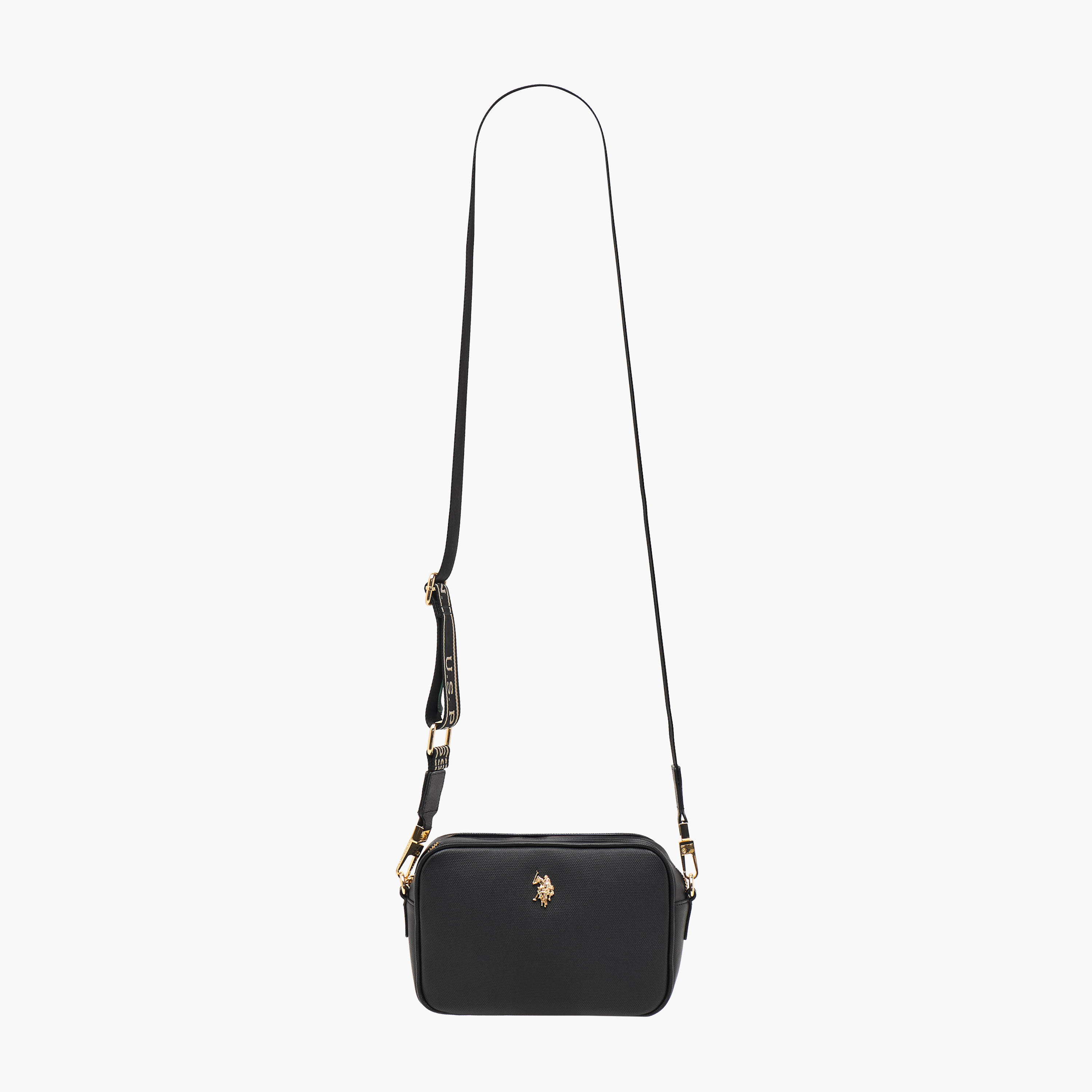 شنطة كروس بودي بارزة الملمس بحزام قابل للتعديل من يو إس بولو أسن-women-bagsandwallets-handbags-image-3