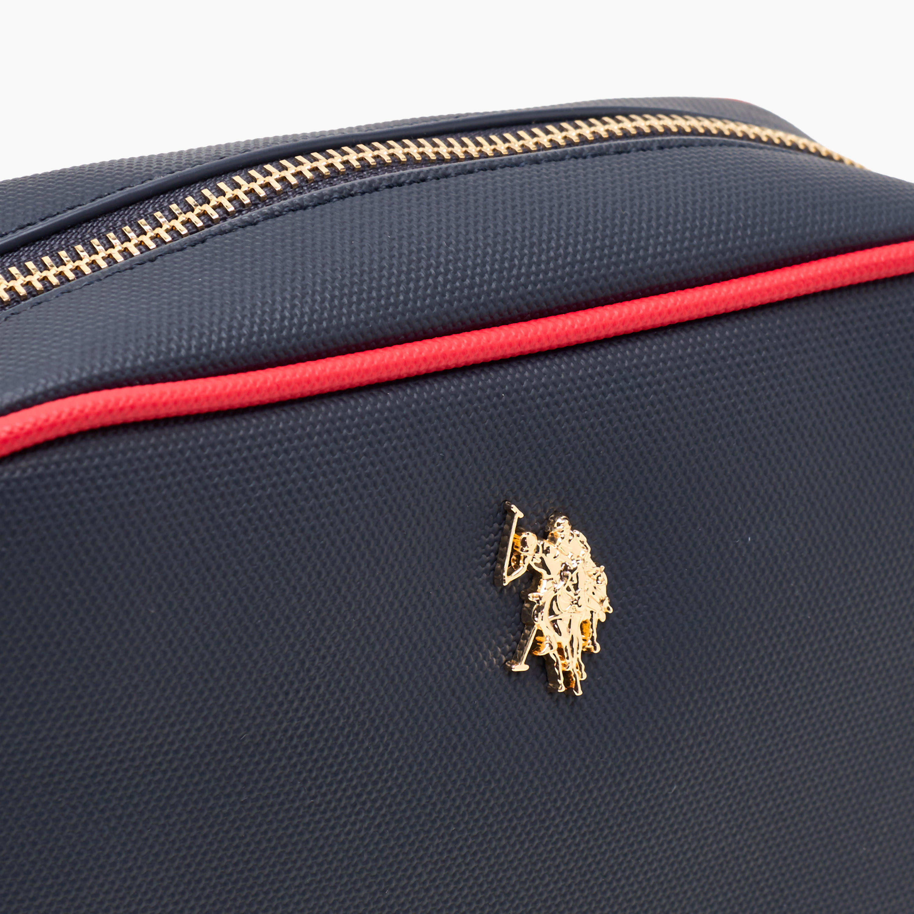 US POLO ASSN. Textured Crossbody Bag with Adjustable Strap-women-bagsandwallets-handbags-image-5