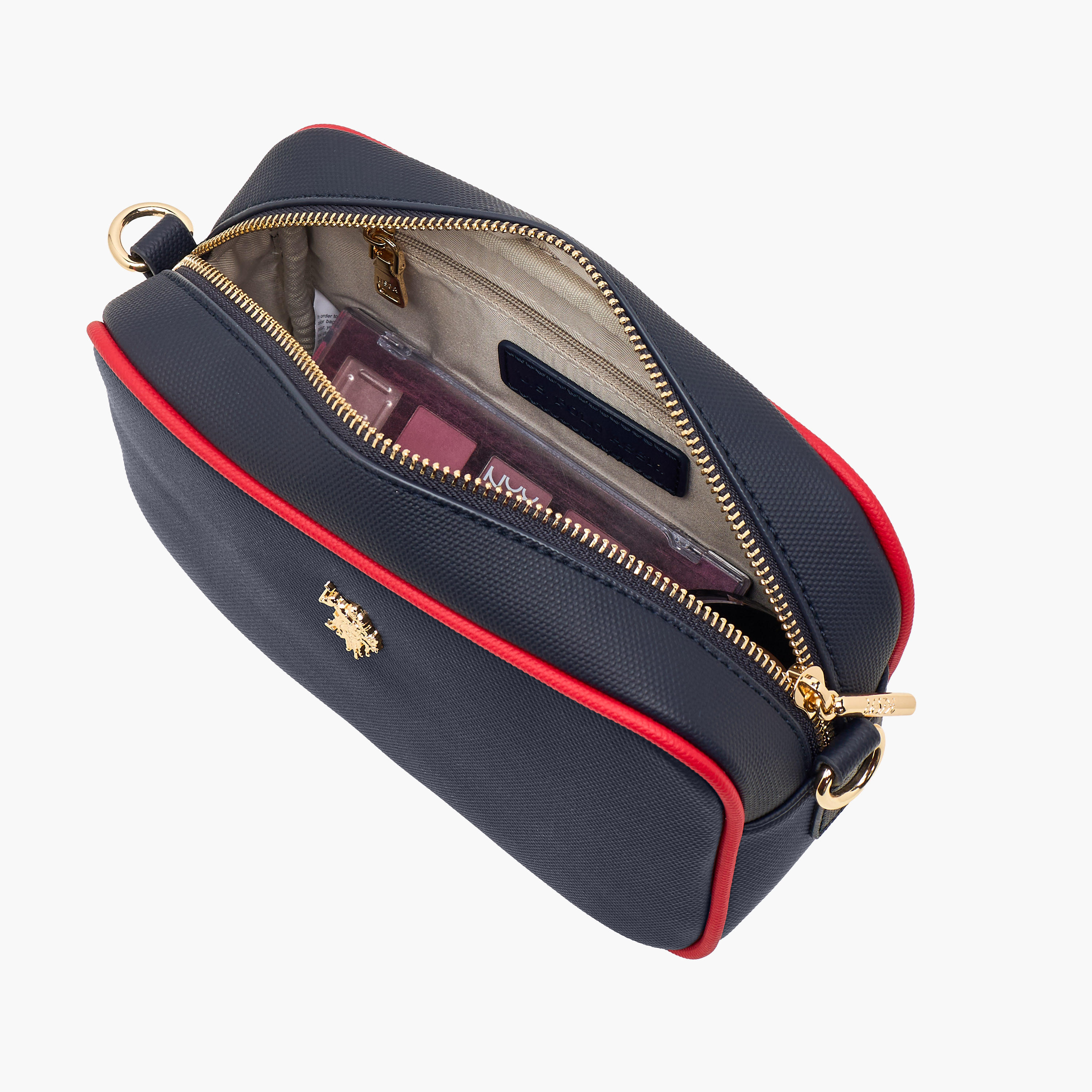 US POLO ASSN. Textured Crossbody Bag with Adjustable Strap-women-bagsandwallets-handbags-image-8