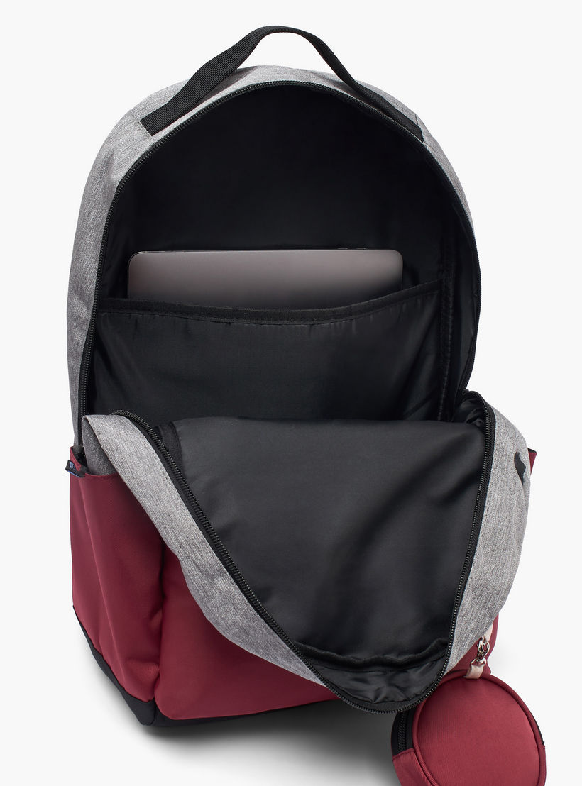 Kappa Colourblock Backpack for Kids 13 Years+ with Detachable Pouch-boys-accessories-bagsandbackpacks-image-4