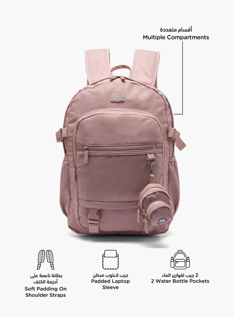 Kappa Solid Backpack for Kids 13+ Years with Detachable Pouch-boys-accessories-bagsandbackpacks-image-2