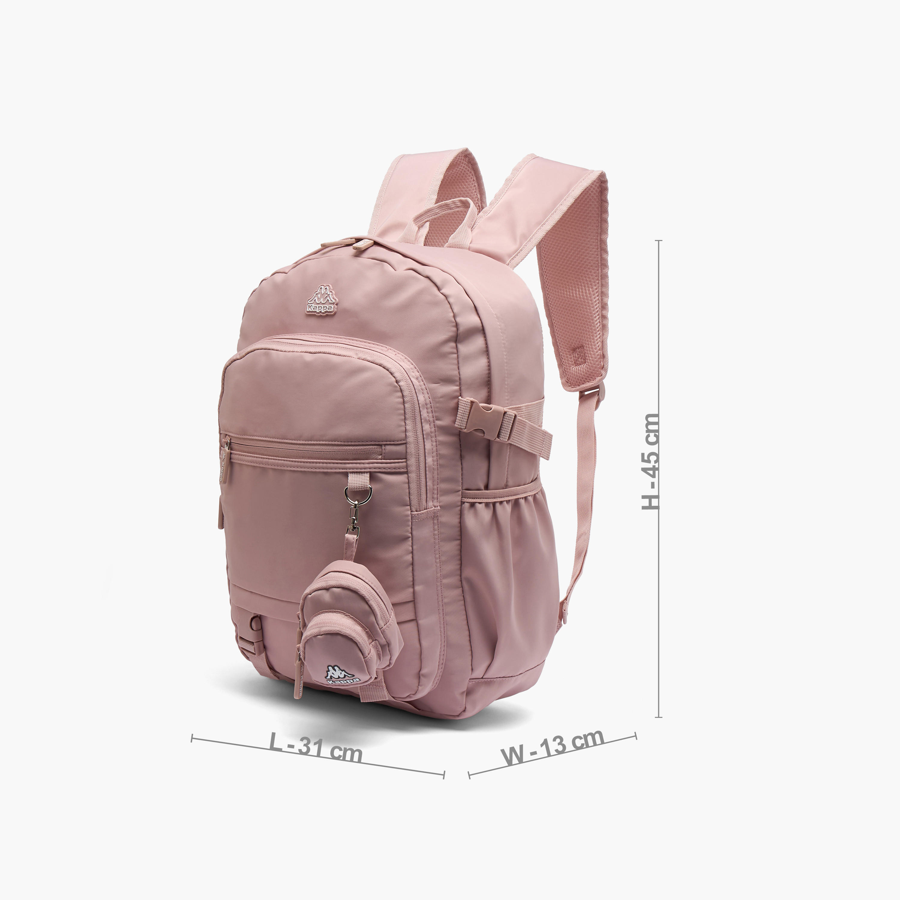 Kappa Solid Backpack for Kids 13+ Years with Detachable Pouch-boys-accessories-bagsandbackpacks-image-6