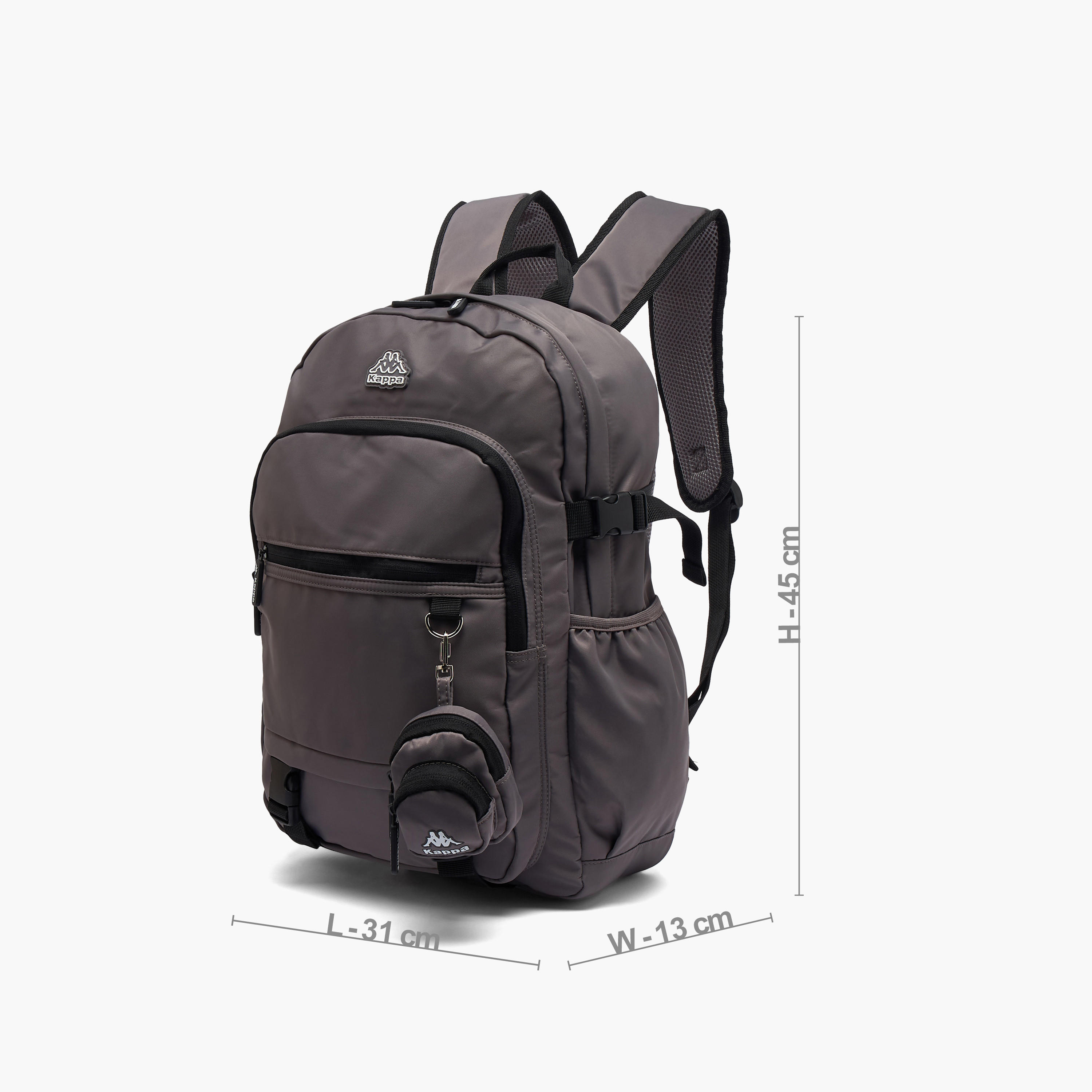 Kappa Solid Backpack for Kids 13+ Years with Detachable Pouch-boys-accessories-bagsandbackpacks-image-6