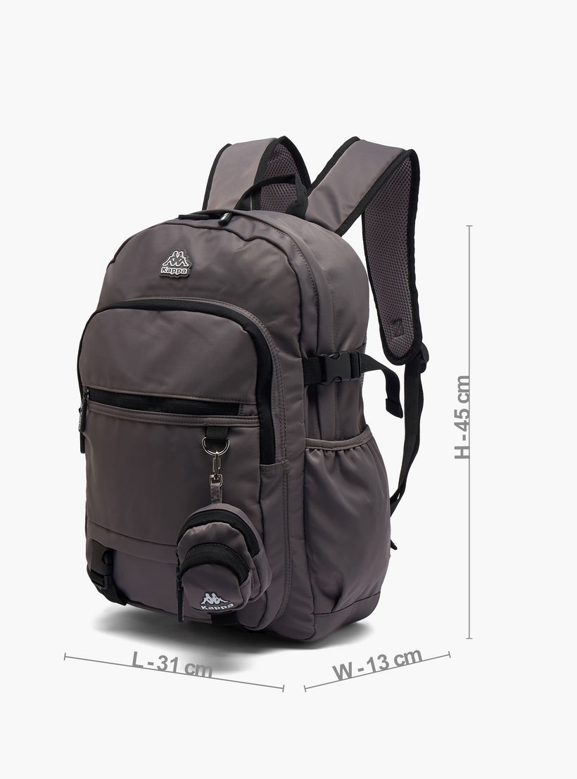 Kappa Solid Backpack for Kids 13+ Years with Detachable Pouch-boys-accessories-bagsandbackpacks-image-6