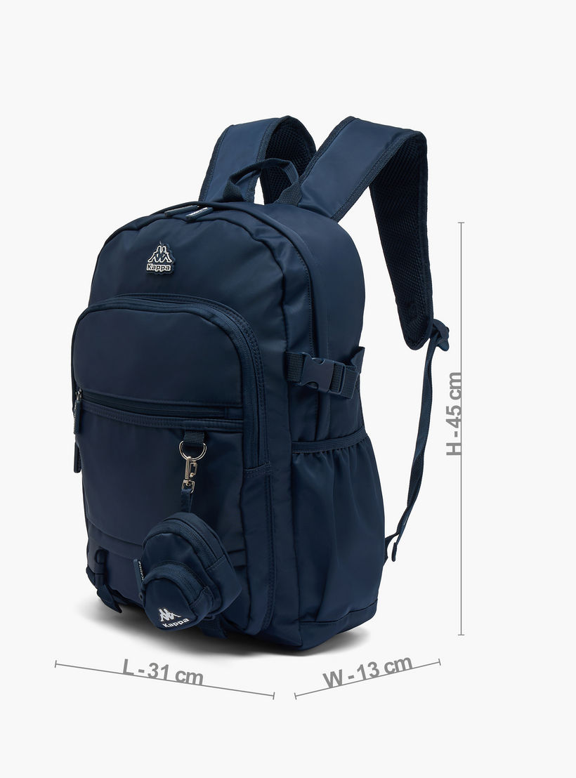 Kappa Solid Backpack for Kids 13+ Years with Detachable Pouch-boys-accessories-bagsandbackpacks-image-6