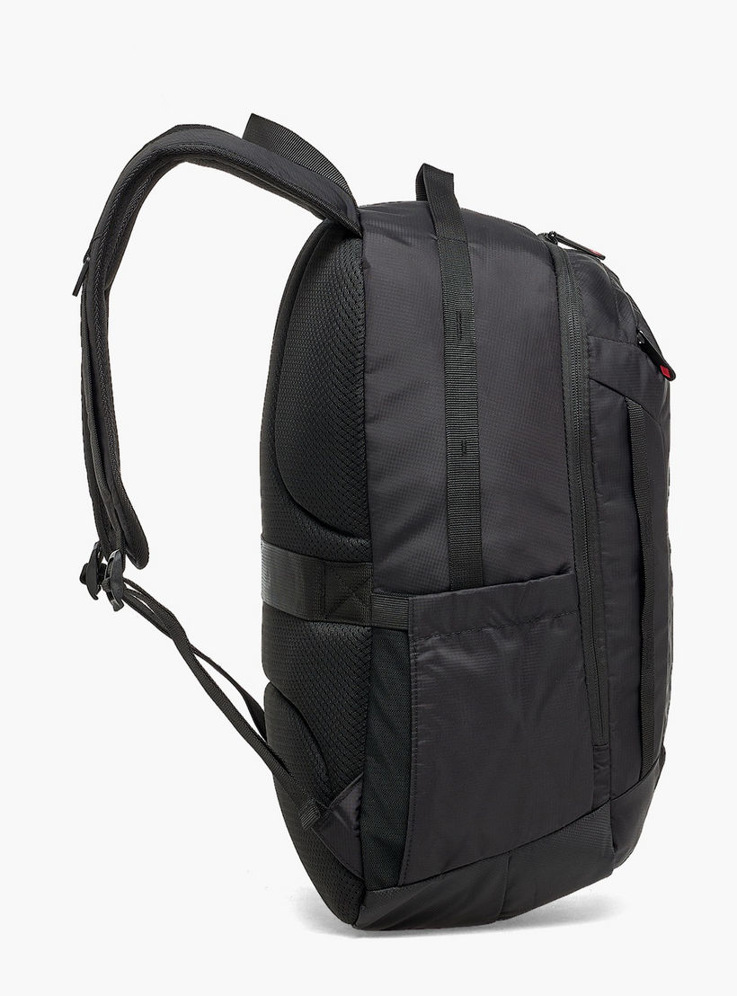 Lee Cooper Logo Print School Backpack for Kids 13 Years+ with Padded Shoulder Straps-boys-accessories-bagsandbackpacks-image-5