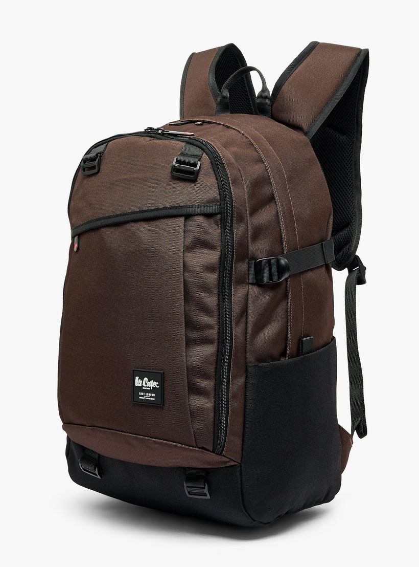 Lee Cooper Solid School Backpack for Kids 13 Years+ with Padded Shoulder Straps-boys-accessories-bagsandbackpacks-image-7