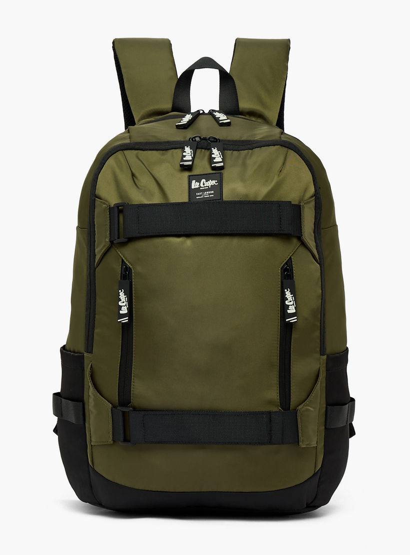 Lee Cooper Solid Backpack for Kids 13 Years+ with Padded Shoulder Straps-boys-accessories-bagsandbackpacks-image-1