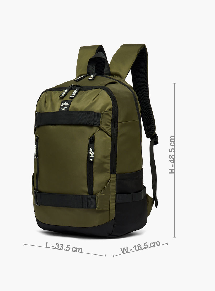 Lee Cooper Solid Backpack for Kids 13 Years+ with Padded Shoulder Straps-boys-accessories-bagsandbackpacks-image-6