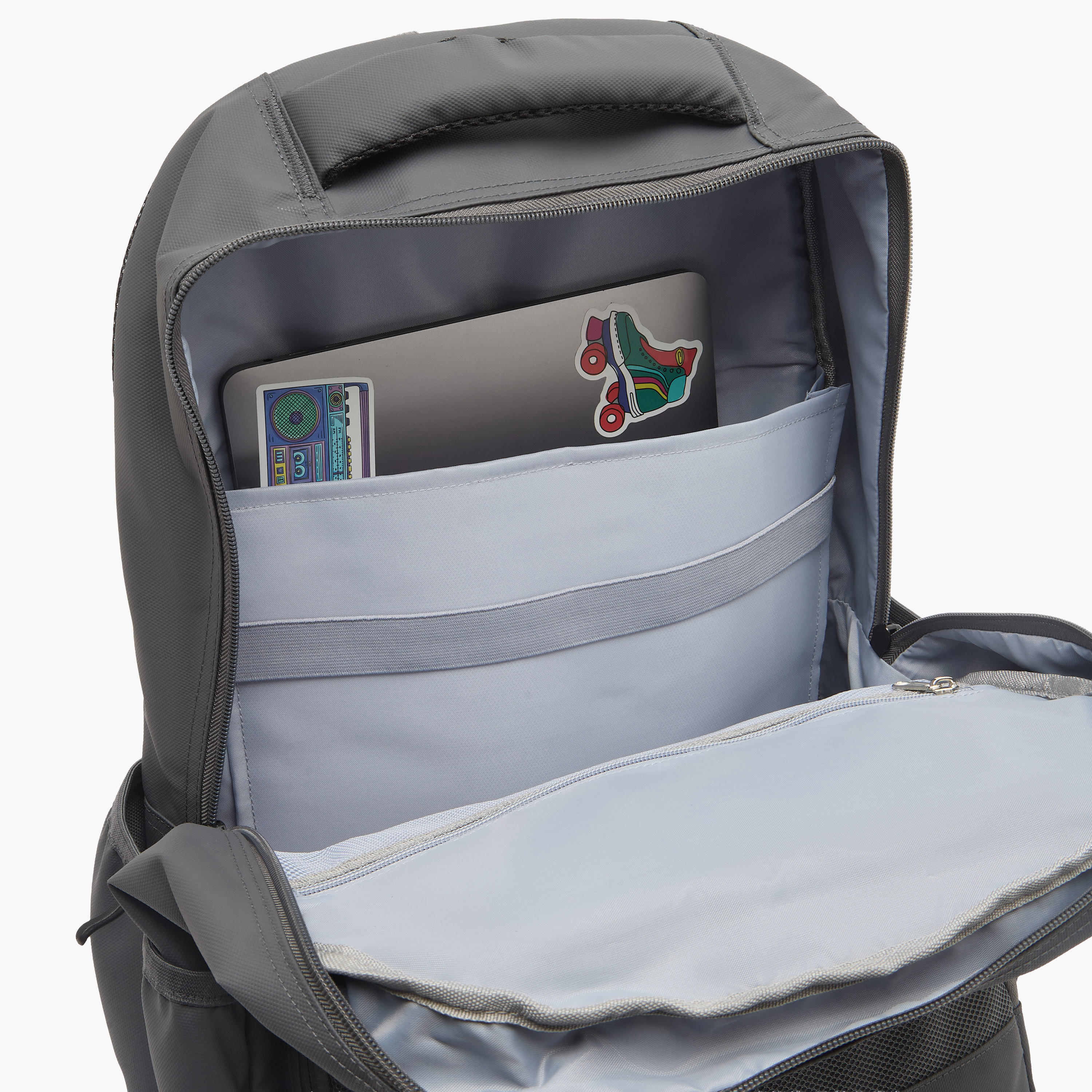 Kappa Solid School Backpack for Kids 13 Years+ with Padded Shoulder Straps-boys-accessories-bagsandbackpacks-image-5