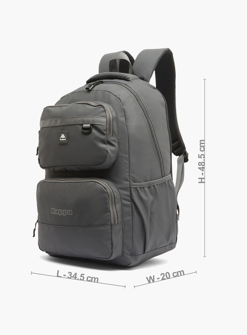 Kappa Solid School Backpack for Kids 13 Years+ with Padded Shoulder Straps-boys-accessories-bagsandbackpacks-image-6
