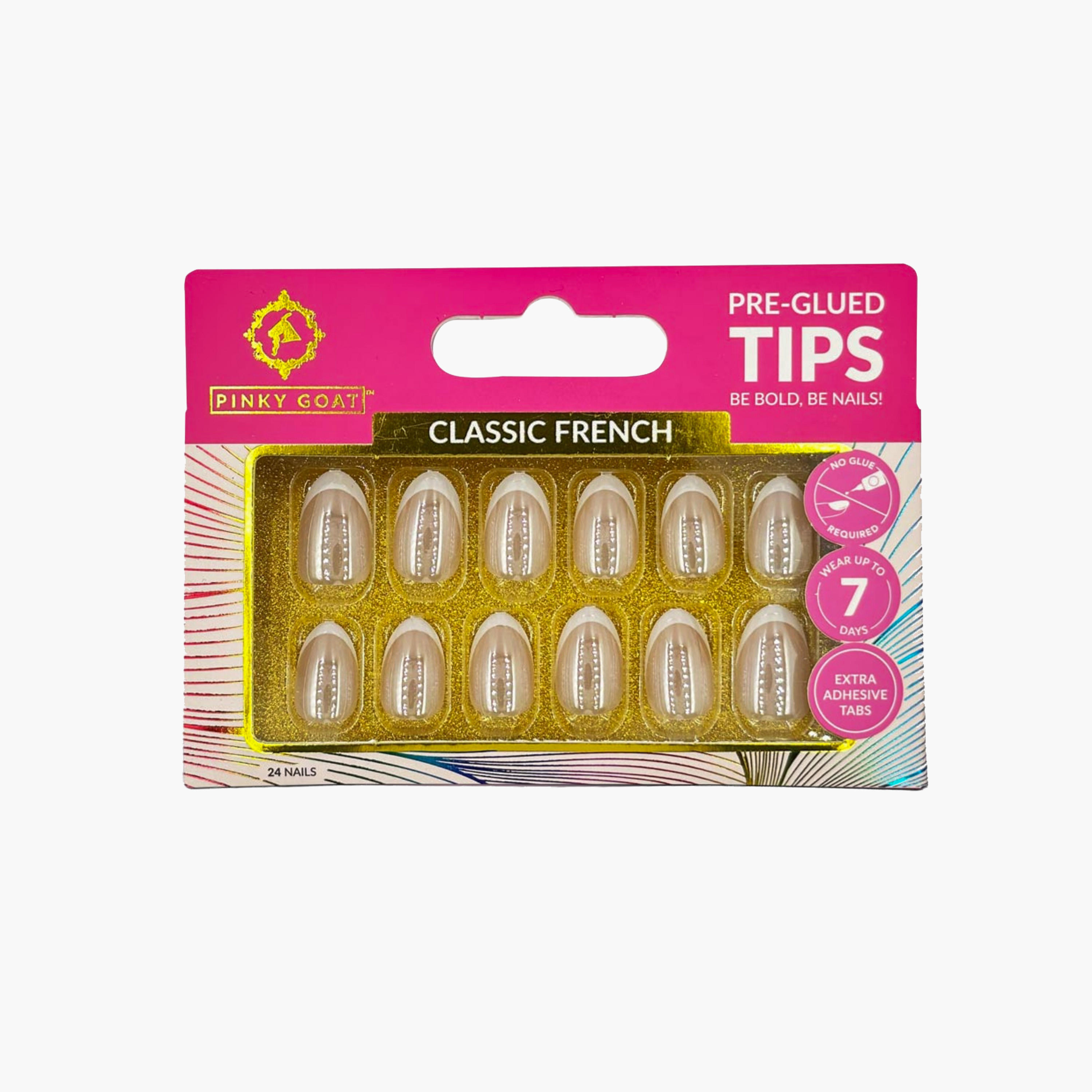 Pinky Goat Classic French Pre-Glued Nails-beautyandpersonalcare-makeup-nails-artificialnails-image-28