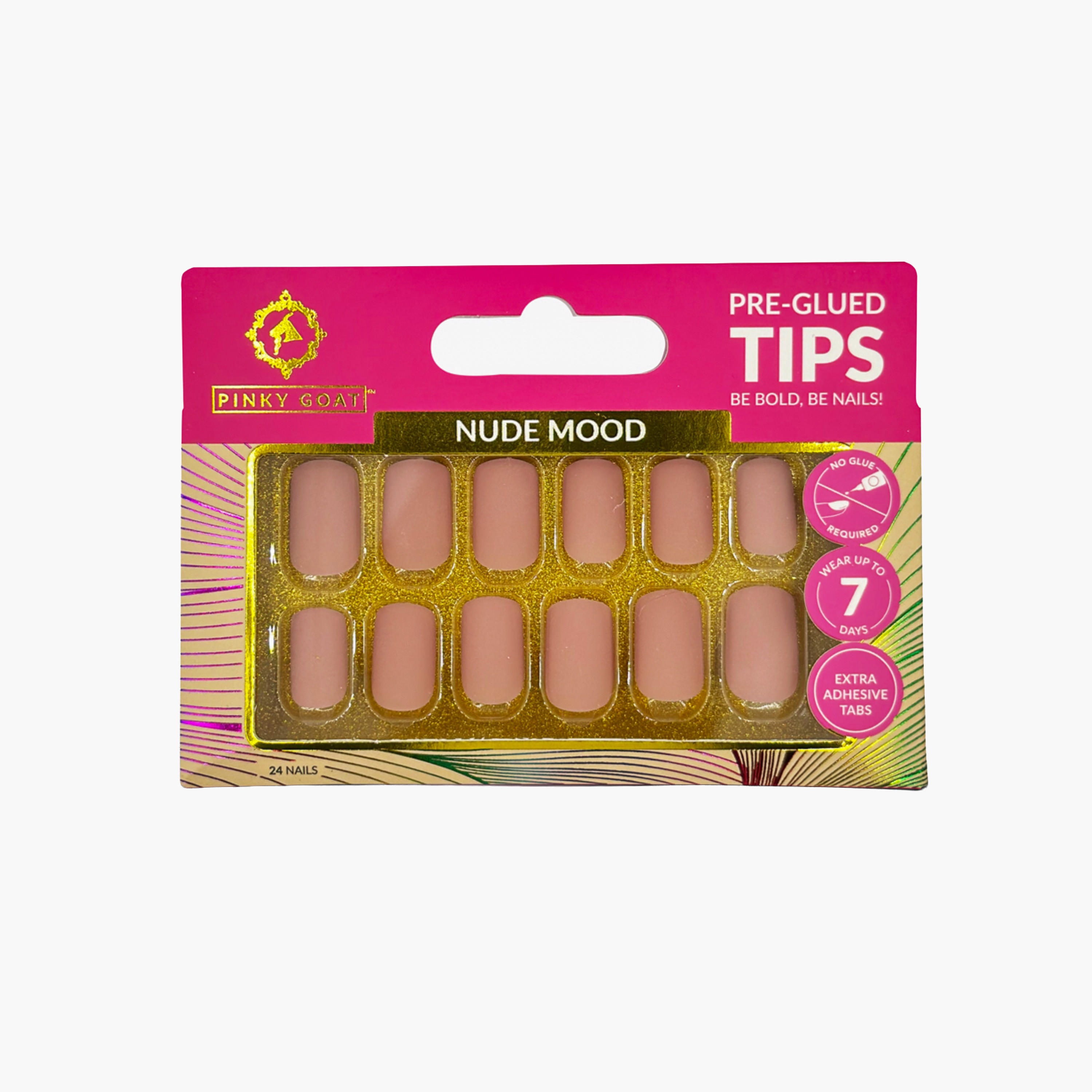 Pinky Goat Classic French Pre-Glued Nails-beautyandpersonalcare-makeup-nails-artificialnails-image-25