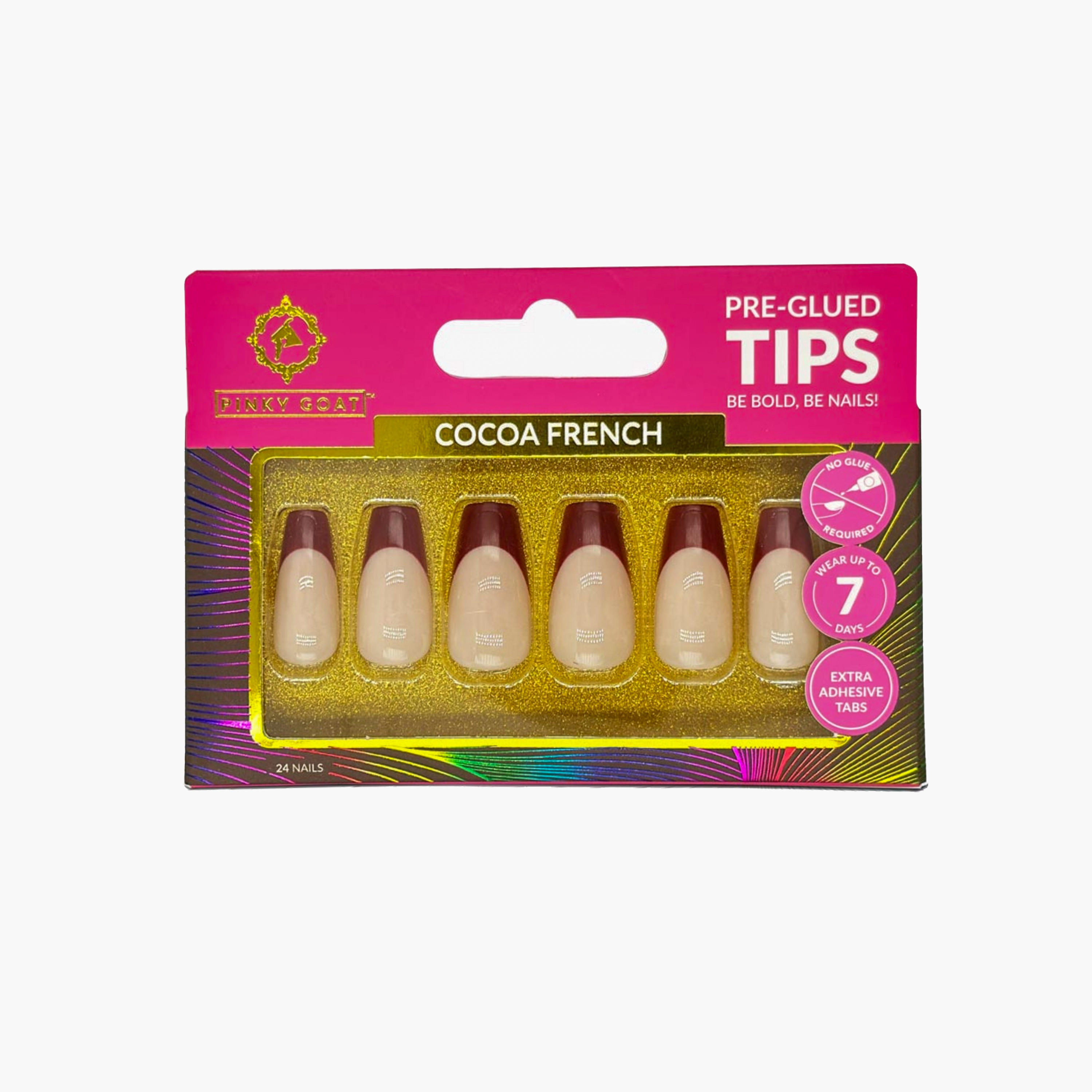 Pinky Goat Classic French Pre-Glued Nails-beautyandpersonalcare-makeup-nails-artificialnails-image-43