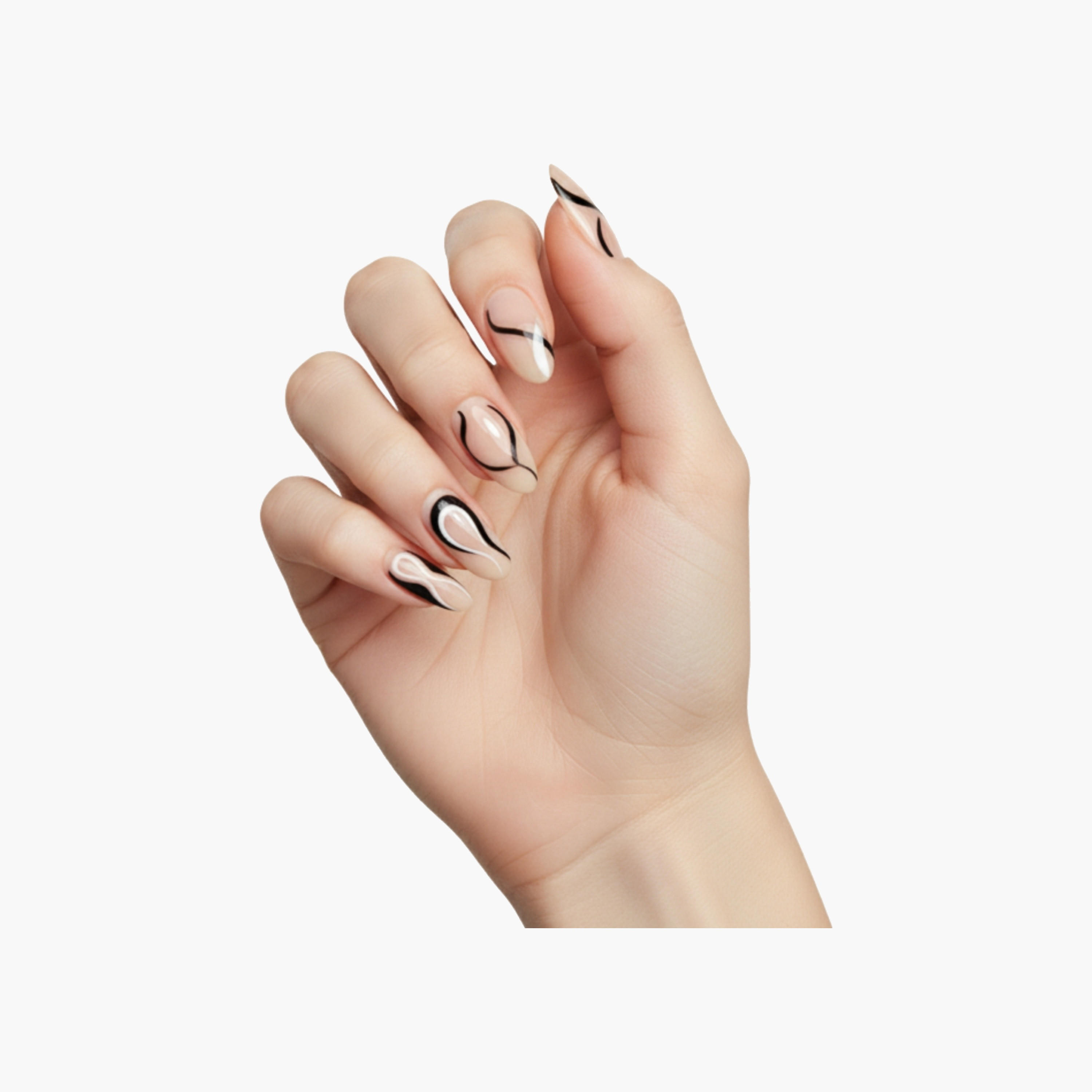 Pinky Goat Classic French Pre-Glued Nails-beautyandpersonalcare-makeup-nails-artificialnails-image-5