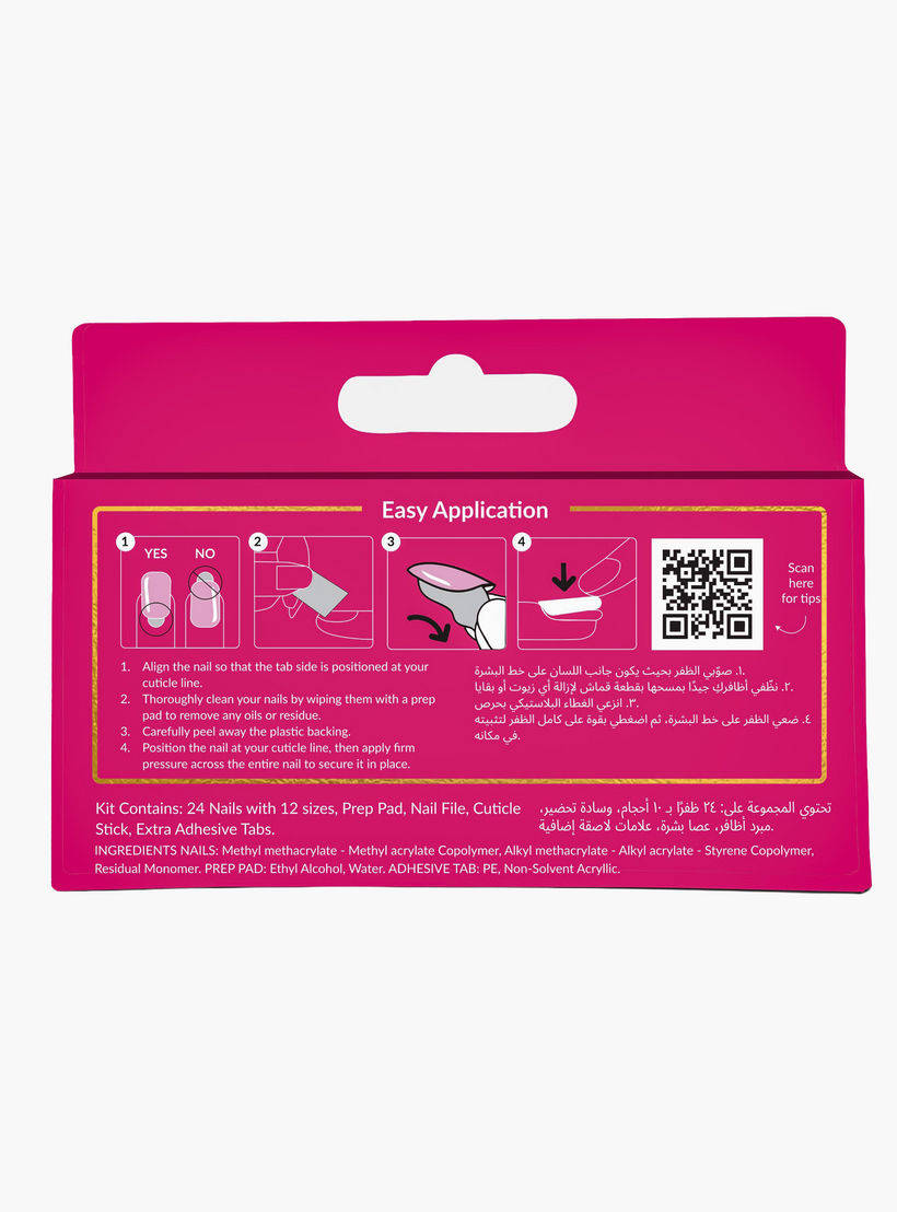 Pinky Goat Classic French Pre-Glued Nails-beautyandpersonalcare-makeup-nails-artificialnails-image-3