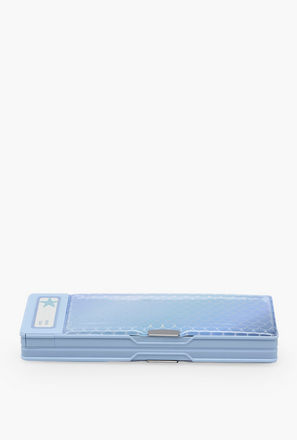 Yolo Ocean Shell Print Pencil Case with Calculator-school-stationery-image-1