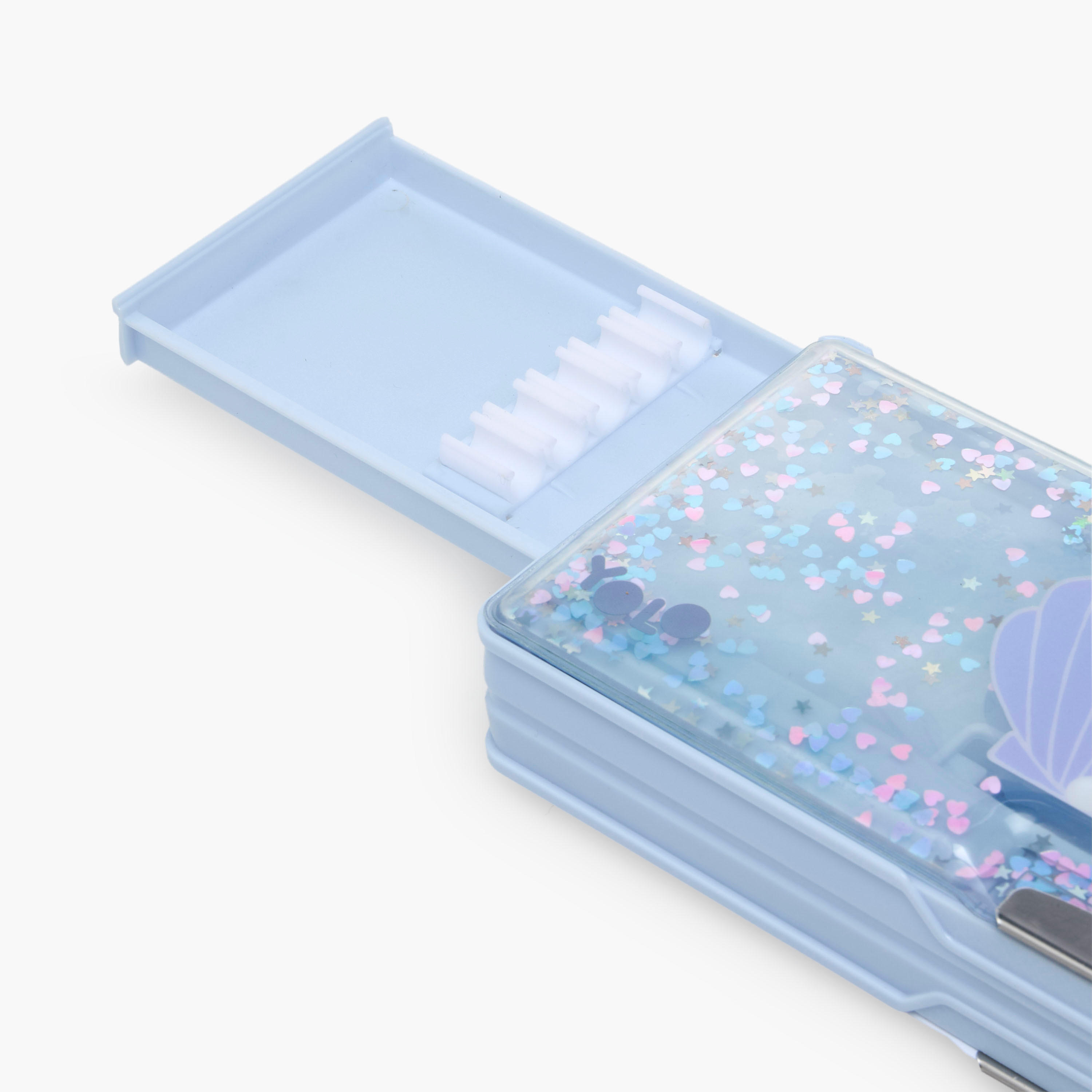 Yolo Ocean Shell Print Pencil Case with Calculator-school-stationery-pencilcases-image-6