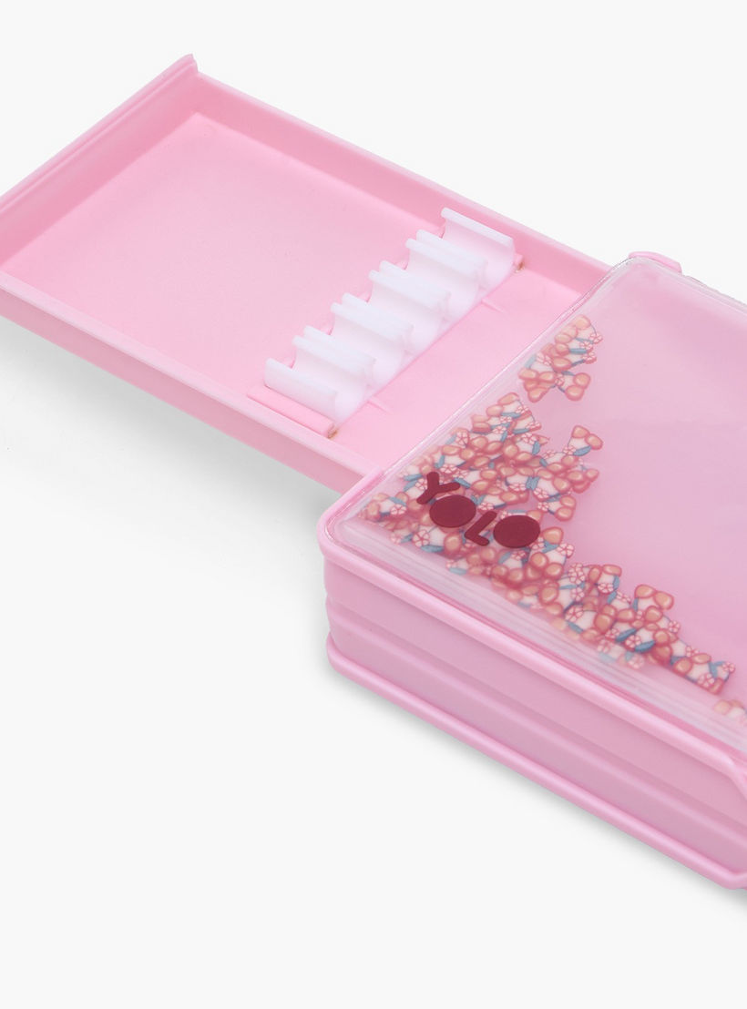 Yolo Cherry Print Pencil Case with Flap Closure-school-stationery-pencilcases-image-6