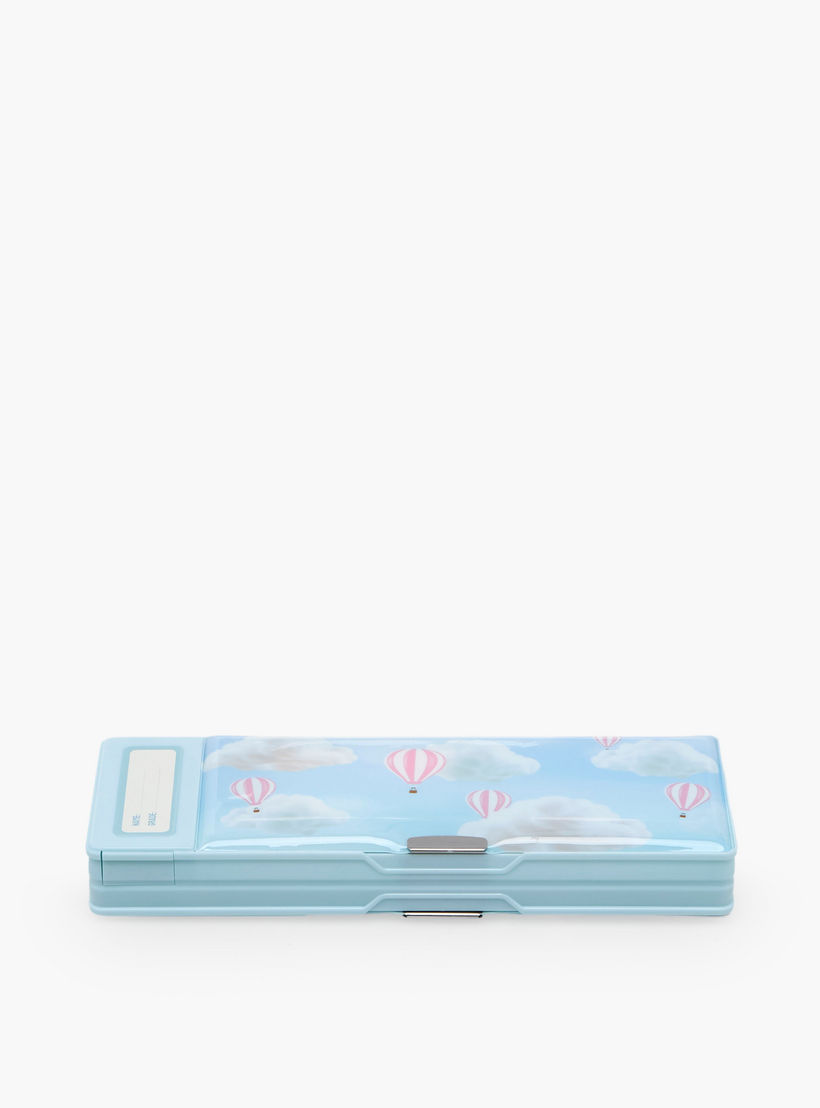 Yolo Balloon Print Pencil Case with Calculator-school-stationery-pencilcases-image-1
