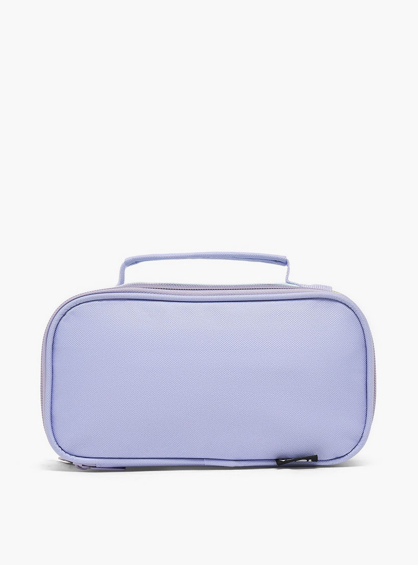 مقلمة بقسمين وطبعات زهرية من يولو-school-stationery-pencilcases-image-4