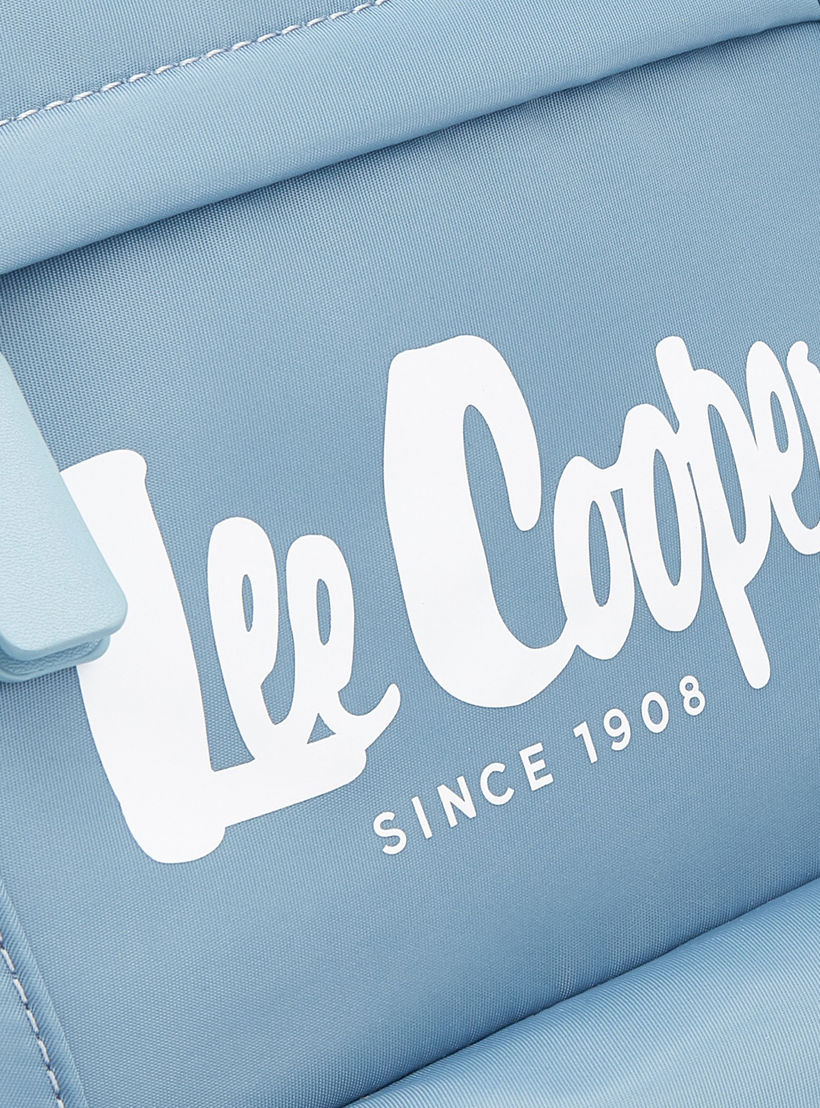 Lee Cooper Solid Backpack with Adjustable Shoulder Straps-women-bagsandwallets-backpacks-image-3