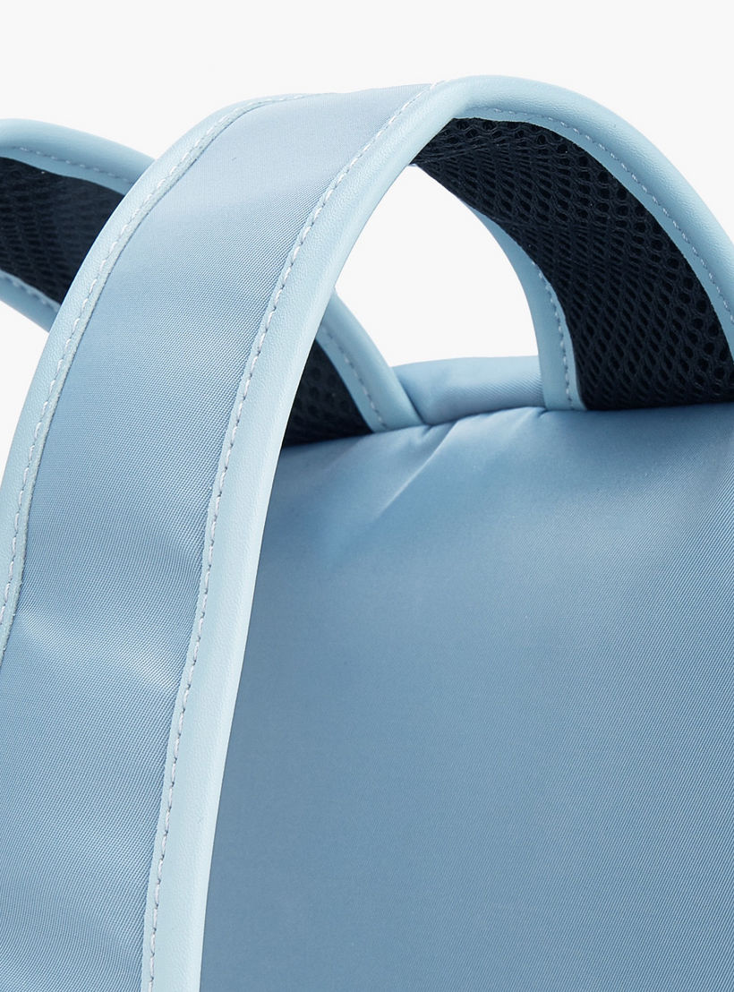 Lee Cooper Solid Backpack with Adjustable Shoulder Straps-women-bagsandwallets-backpacks-image-4