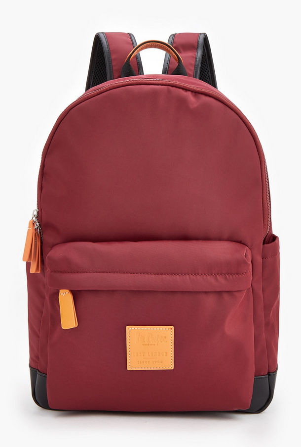 Lee Cooper Logo Applique Backpack with Zip Closure-women-bagsandwallets-backpacks-image-1