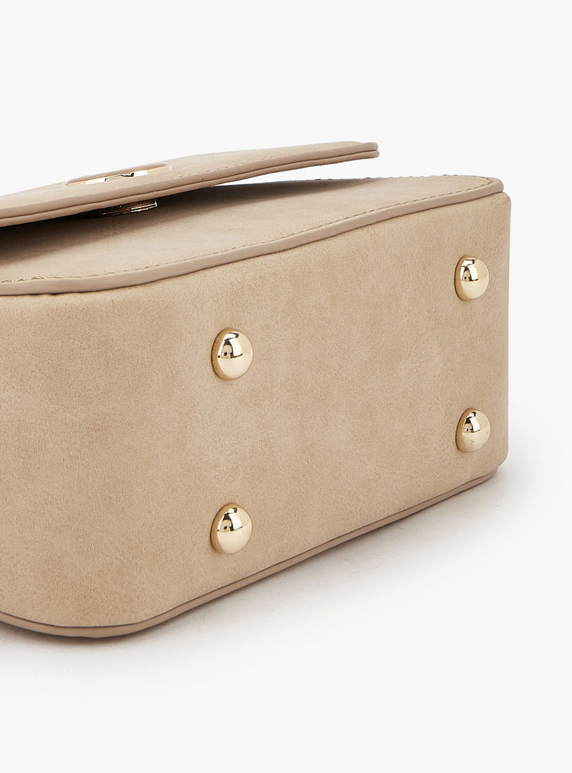 شنطة كروس بودي بارزة الملمس بطية إغلاق من لو كونفورت-women-bagsandwallets-handbags-image-6