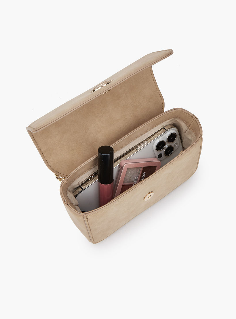 شنطة كروس بودي بارزة الملمس بطية إغلاق من لو كونفورت-women-bagsandwallets-handbags-image-7