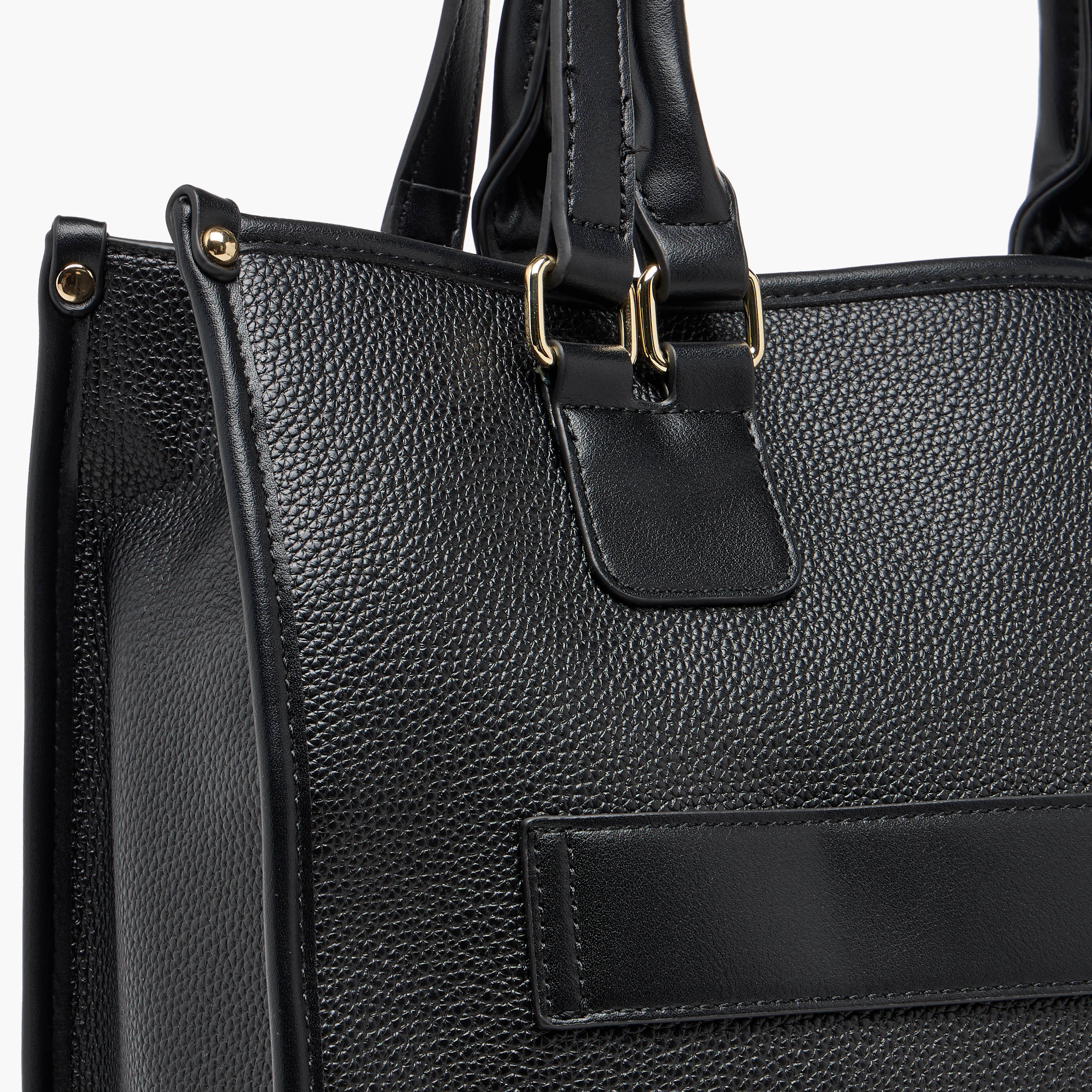 Sasha Textured Tote bag with Zip Closure-women-bagsandwallets-handbags-image-5
