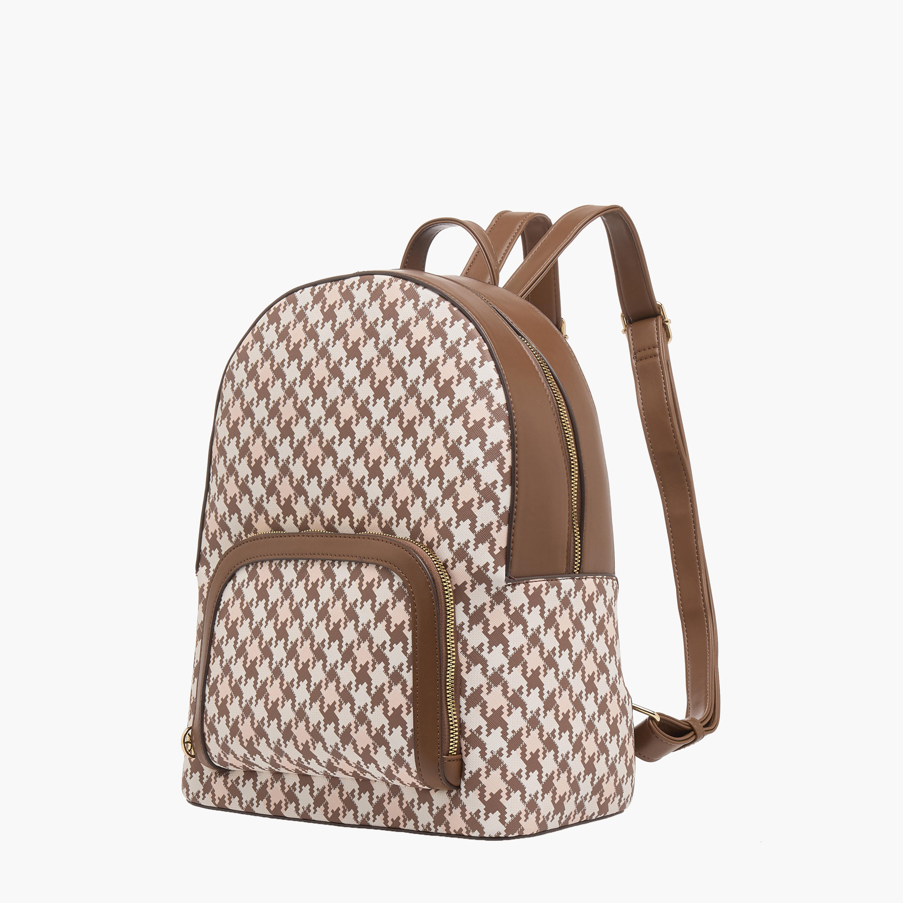 شنطة ظهر بطبعة ساشا مع أحزمة قابلة للتعديل-women-bagsandwallets-backpacks-image-2