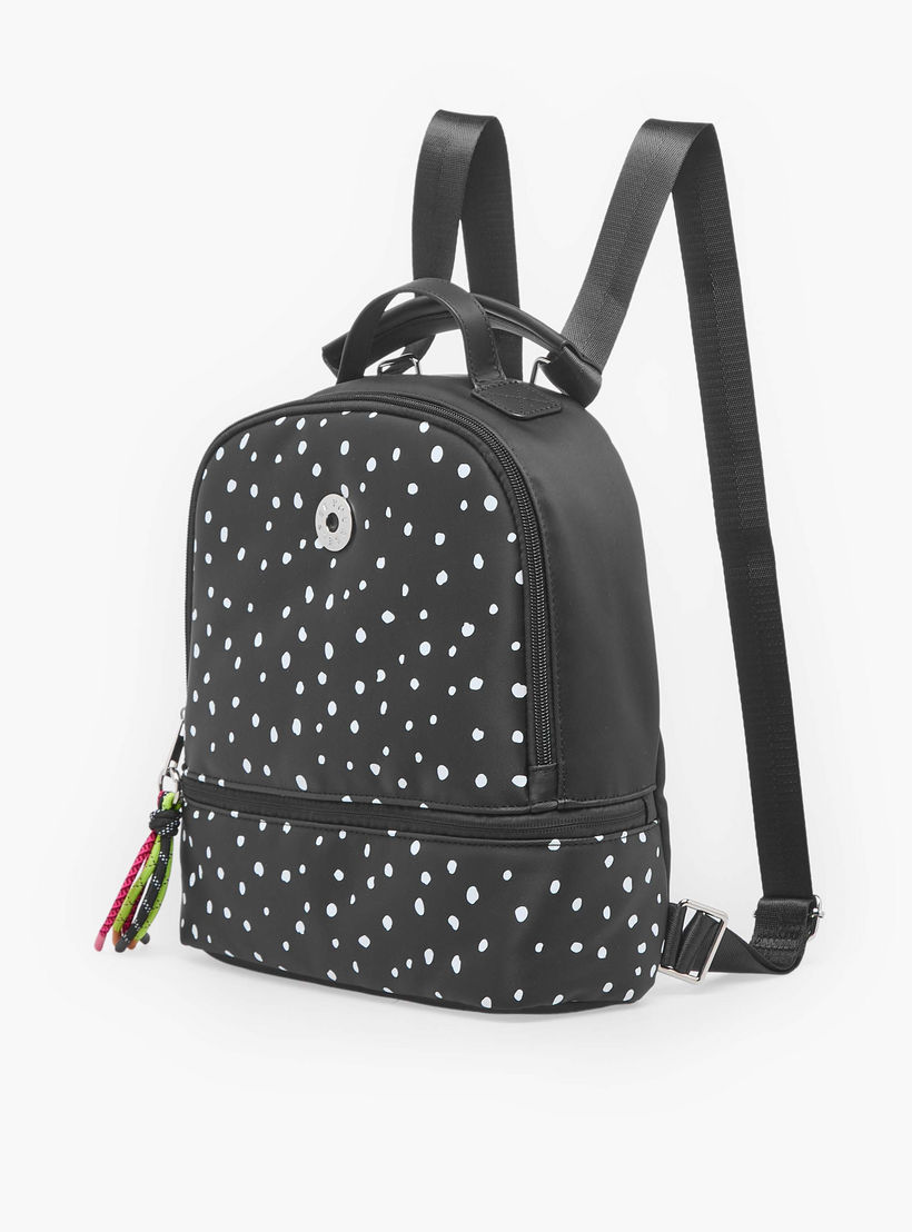 شنطة ظهر بطبعات وسحاب إغلاق من ميستوتس-women-bagsandwallets-backpacks-image-5